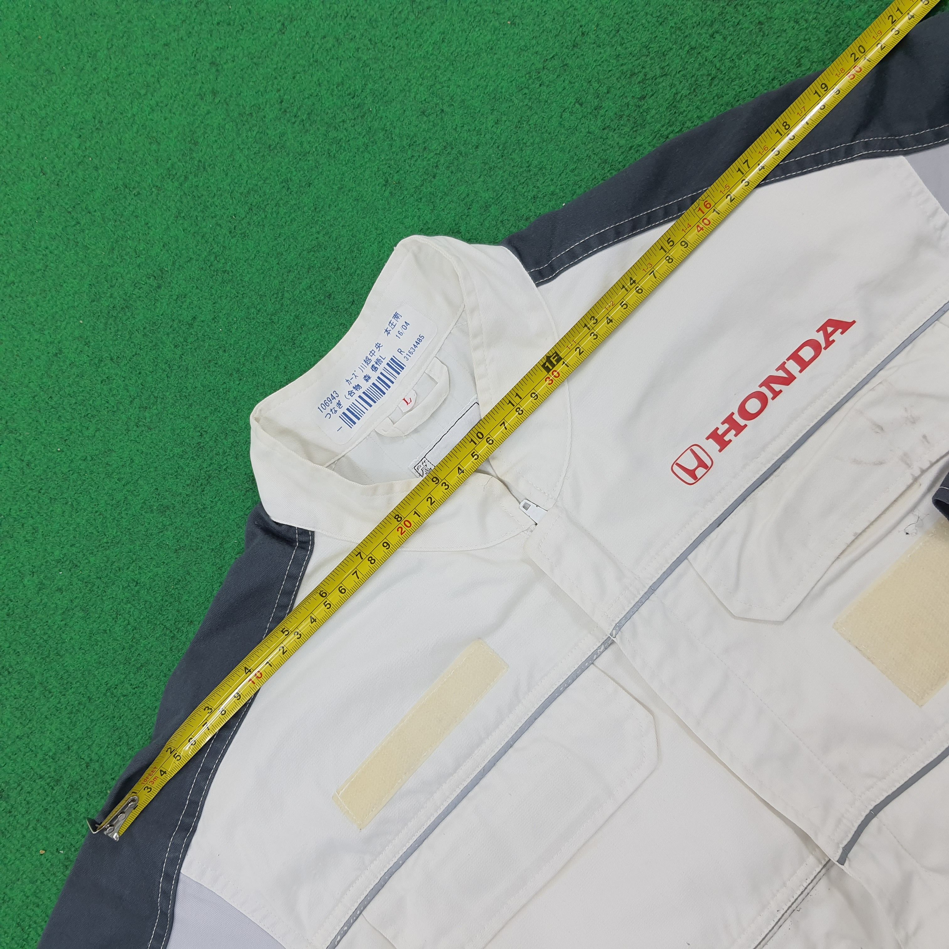 Honda × Japanese Brand Vintage HONDA Racing Japan Motorsports Brand Coverall Size US M / EU 48-50 / 2 - 11 Thumbnail