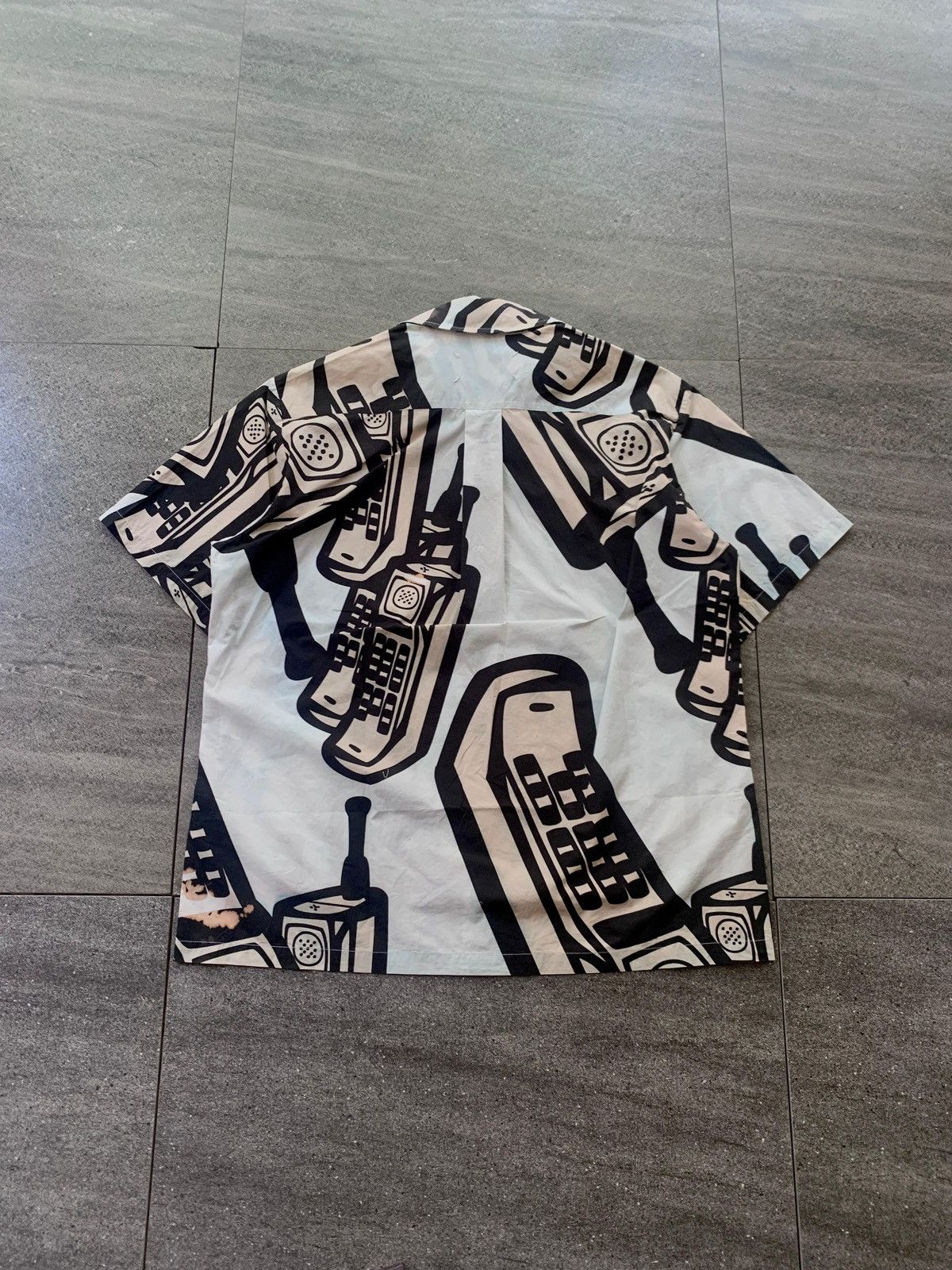 Maison Margiela FREE TAX! Telephone Printed Shirt Size US M / EU 48-50 / 2 - 9 Thumbnail