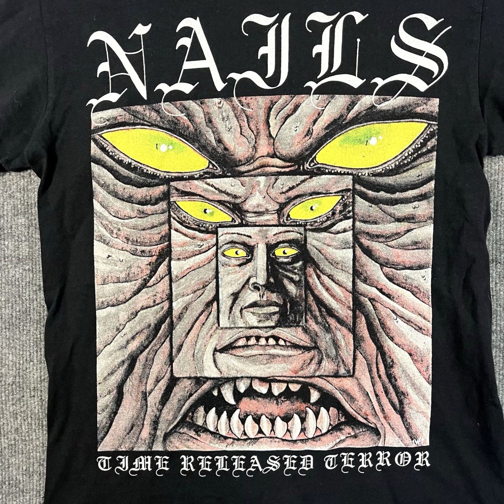 Gildan Gildan Black Hardcore Metal Grindcore Band Tee Small Men Regular Size US S / EU 44-46 / 1 - 2 Thumbnail