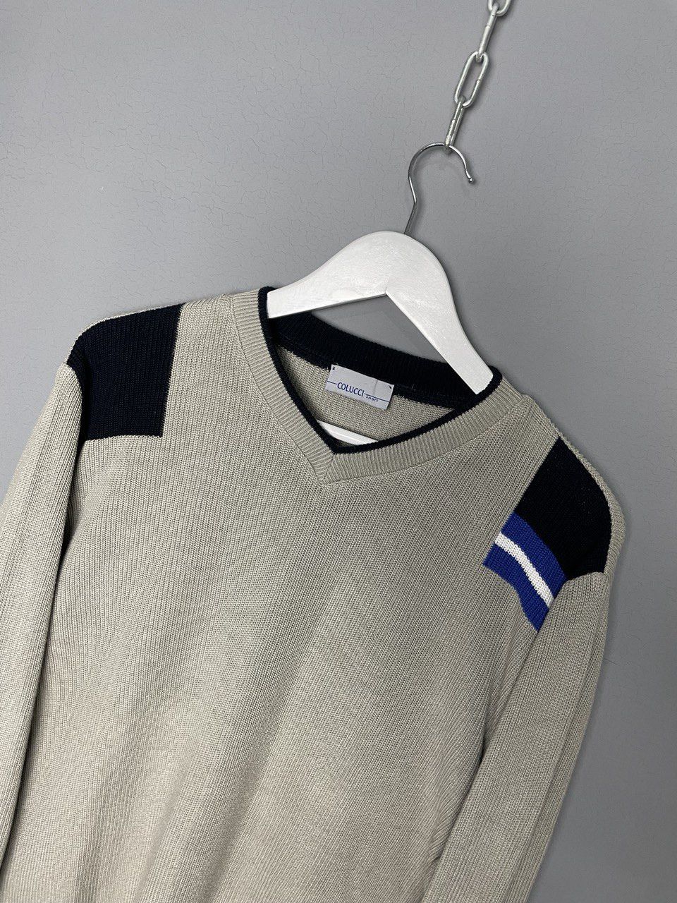 Carlo Colucci Vintage Carlo Colucci Luxury Knit Sweater Size US L / EU 52-54 / 3 - 2 Thumbnail