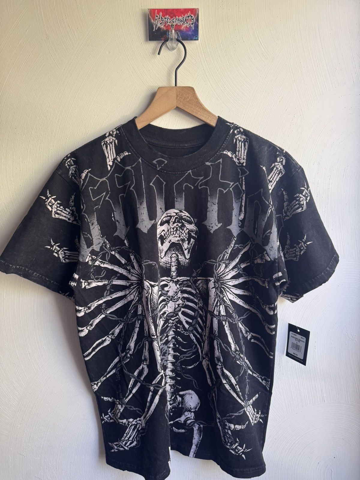 Ken Carson Ken Carson Affliction Gorecore Osidian Tee Size US M / EU 48-50 / 2 - 2 Thumbnail