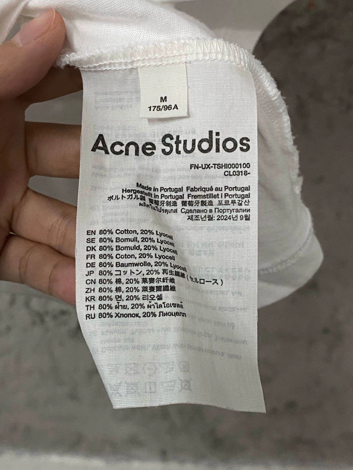 Acne Studios Acne Studios Bow Short-Sleeve Tee M New Size M / US 6-8 / IT 42-44 - 7 Thumbnail