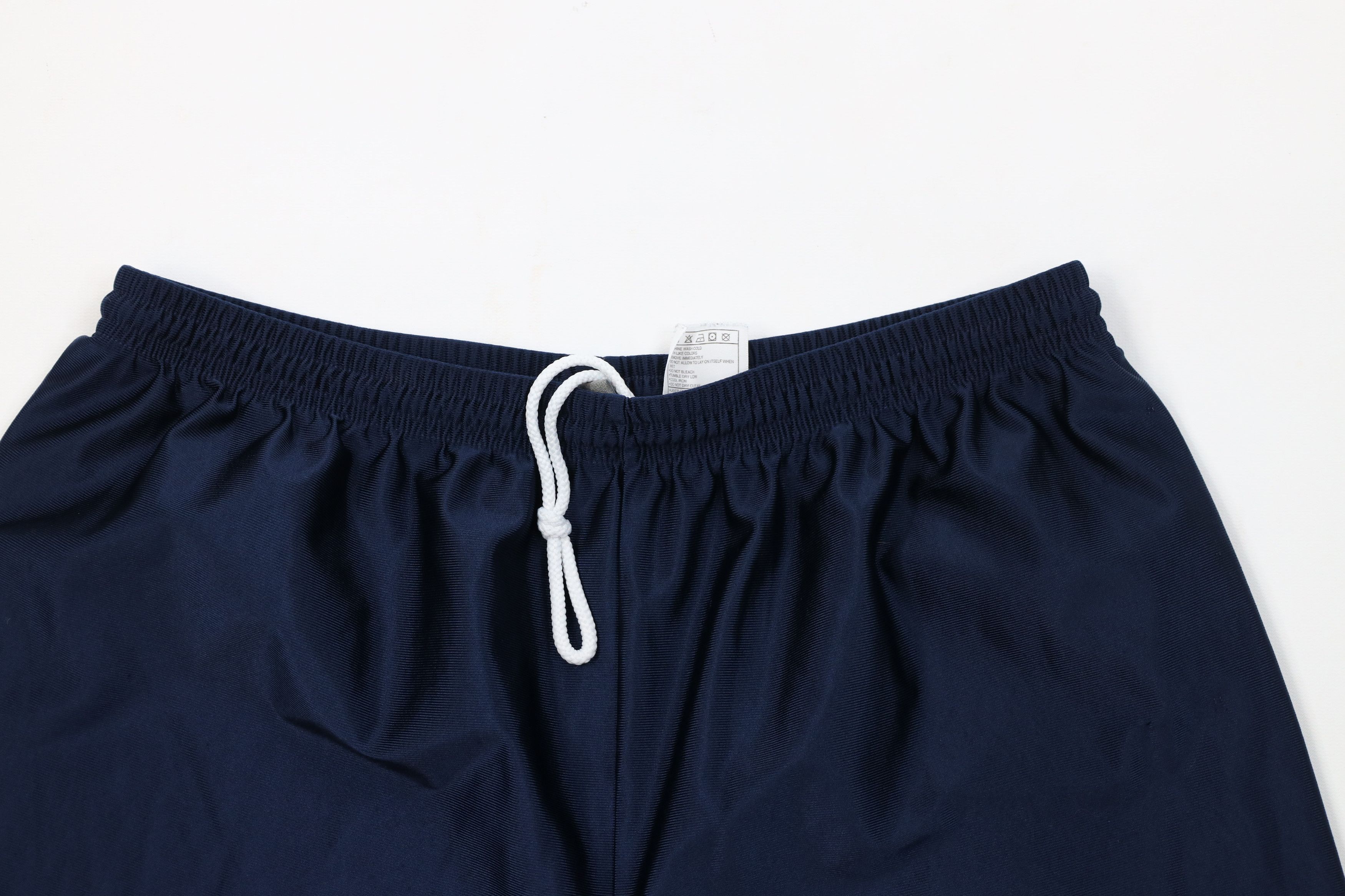 Nike Vintage Nike Mini Swoosh Silky Polyester Shorts Blue Dazzle Size US 36 / EU 52 - 2 Thumbnail