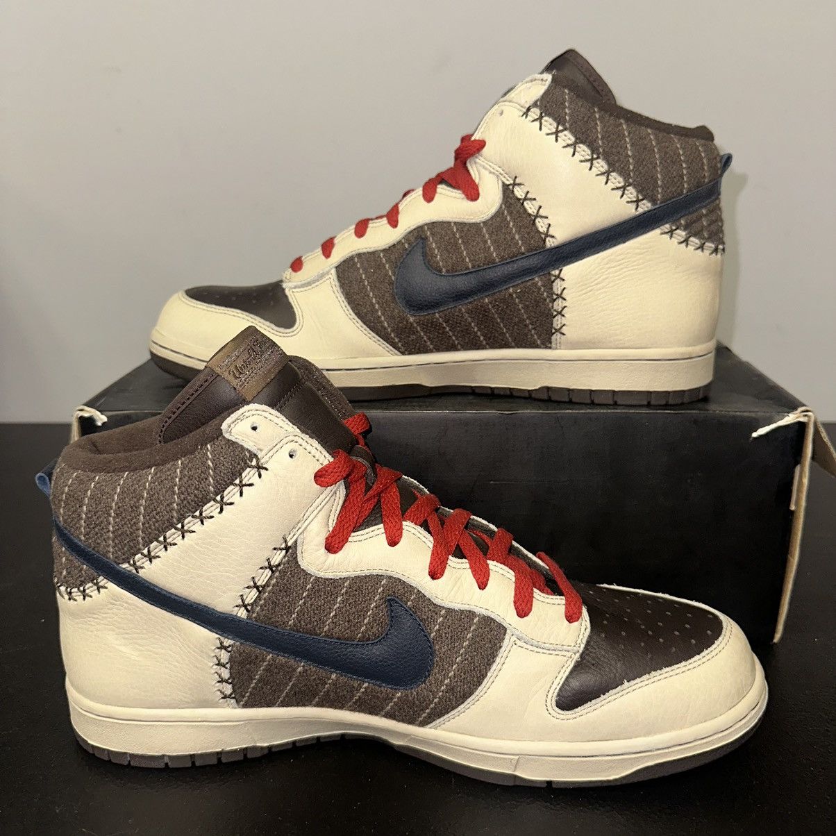 Nike Size 13 - Nike Dunk Premium Utt High Baseball Pack Memphis Size US 13 / EU 46 - 2 Thumbnail