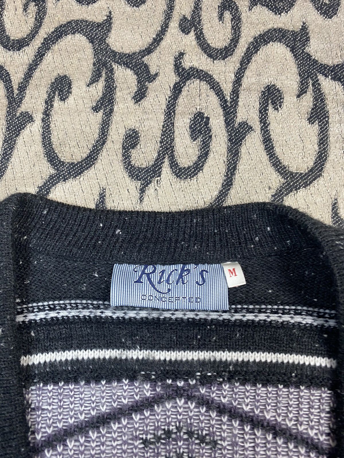Other Vintage 90s Rick’s Coogi Style Cardigan Retro Streetwear Size US L / EU 52-54 / 3 - 5 Thumbnail