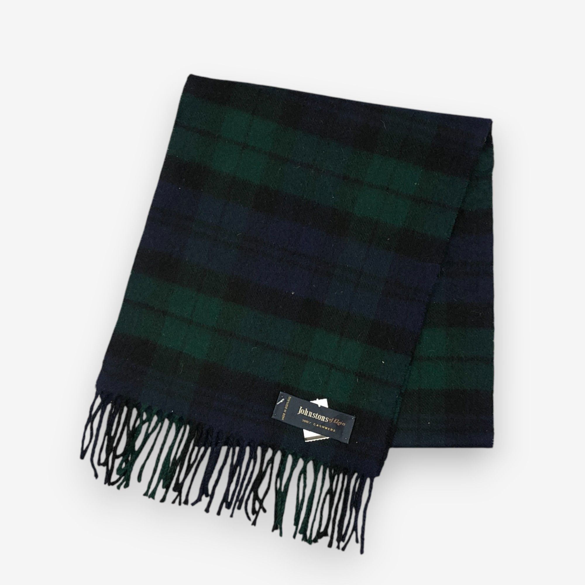 Johnstons Of Elgin Vintage Johnstons Scarf Muffler Cashmere Winter Scarves Size ONE SIZE - 3 Thumbnail