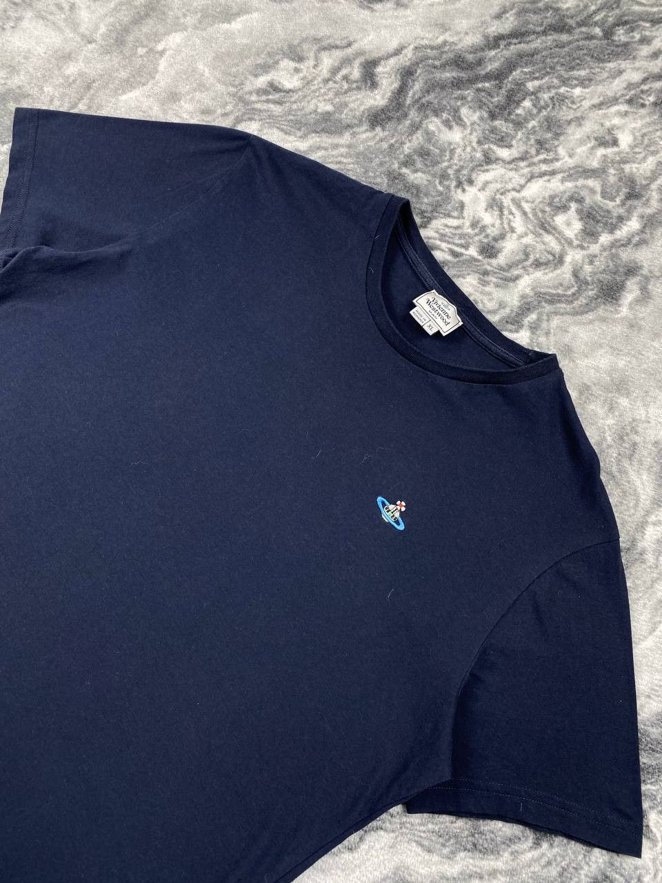 Vivienne Westwood Vintage Vivienne Westwood Logo Orb T Shirt Men Size XL Blue Size US XL / EU 56 / 4 - 3 Thumbnail