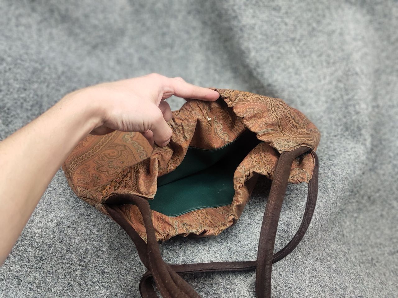 Etro Vintage Etro Italy Design Pattern Shoulder Shopper bag Size ONE SIZE - 15 Thumbnail