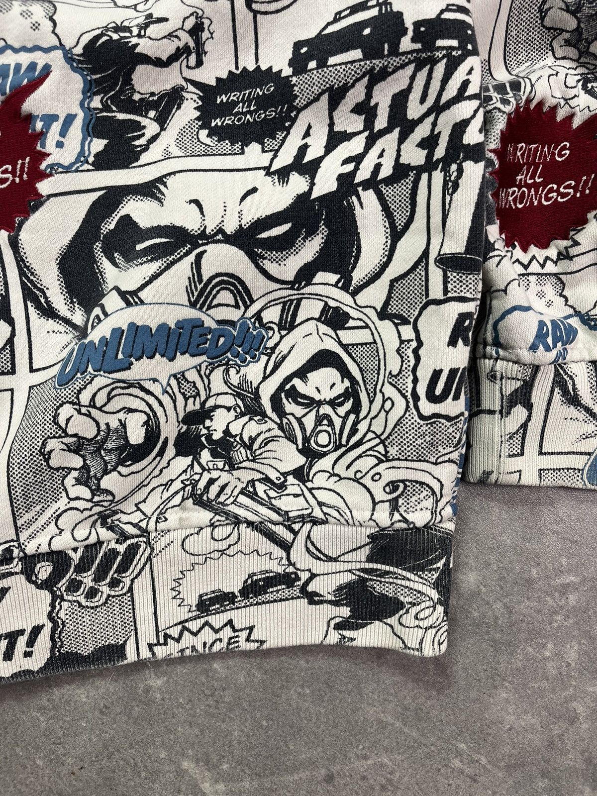 Ecko Unltd. Ecko Unltd. AOP Comic Book Baggy Zip Hoodie L XL Size US L / EU 52-54 / 3 - 14 Thumbnail