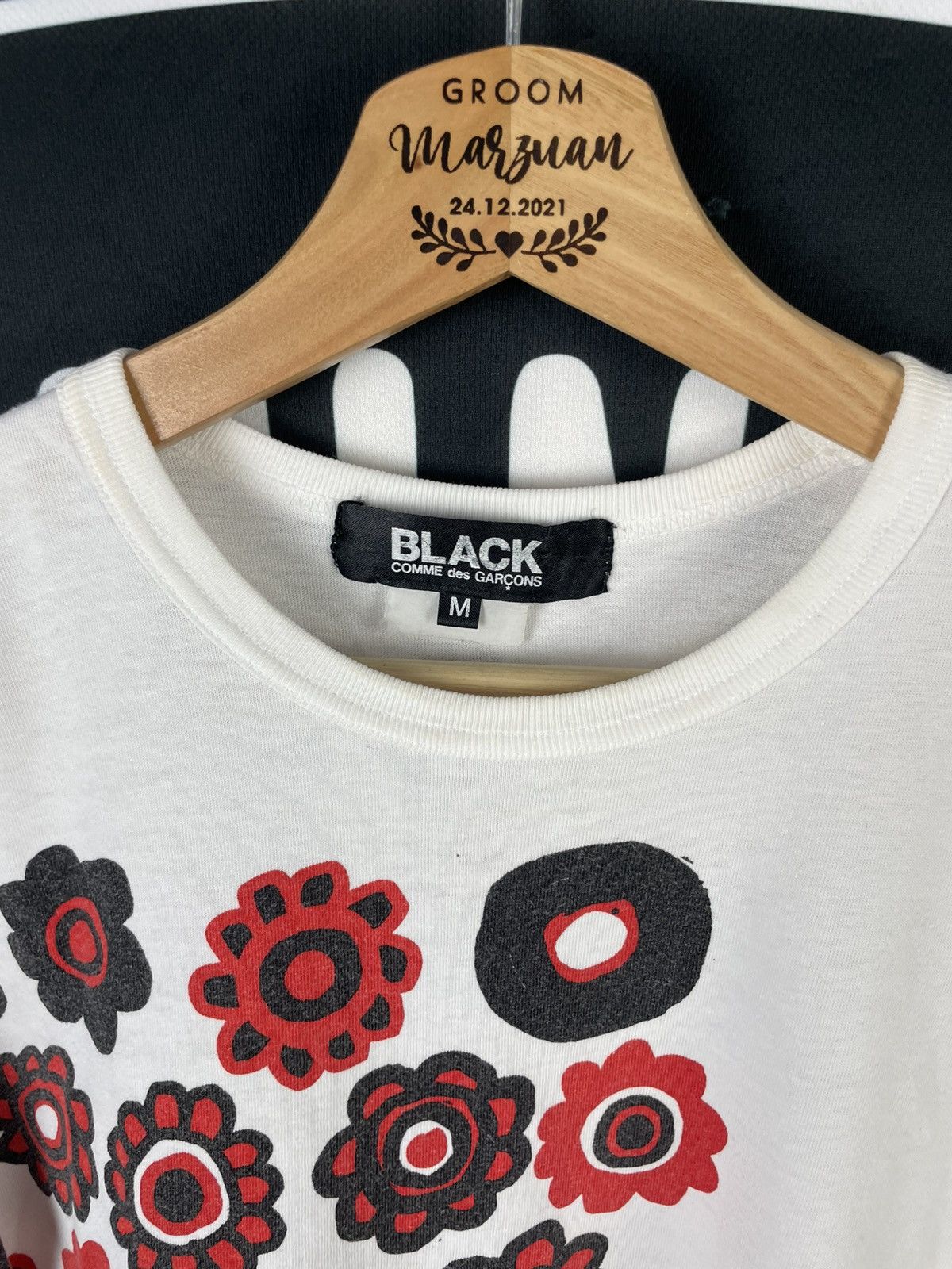 Comme des Garcons Comme Des Garcons Floral Graphic Tee Size M / US 6-8 / IT 42-44 - 7 Thumbnail