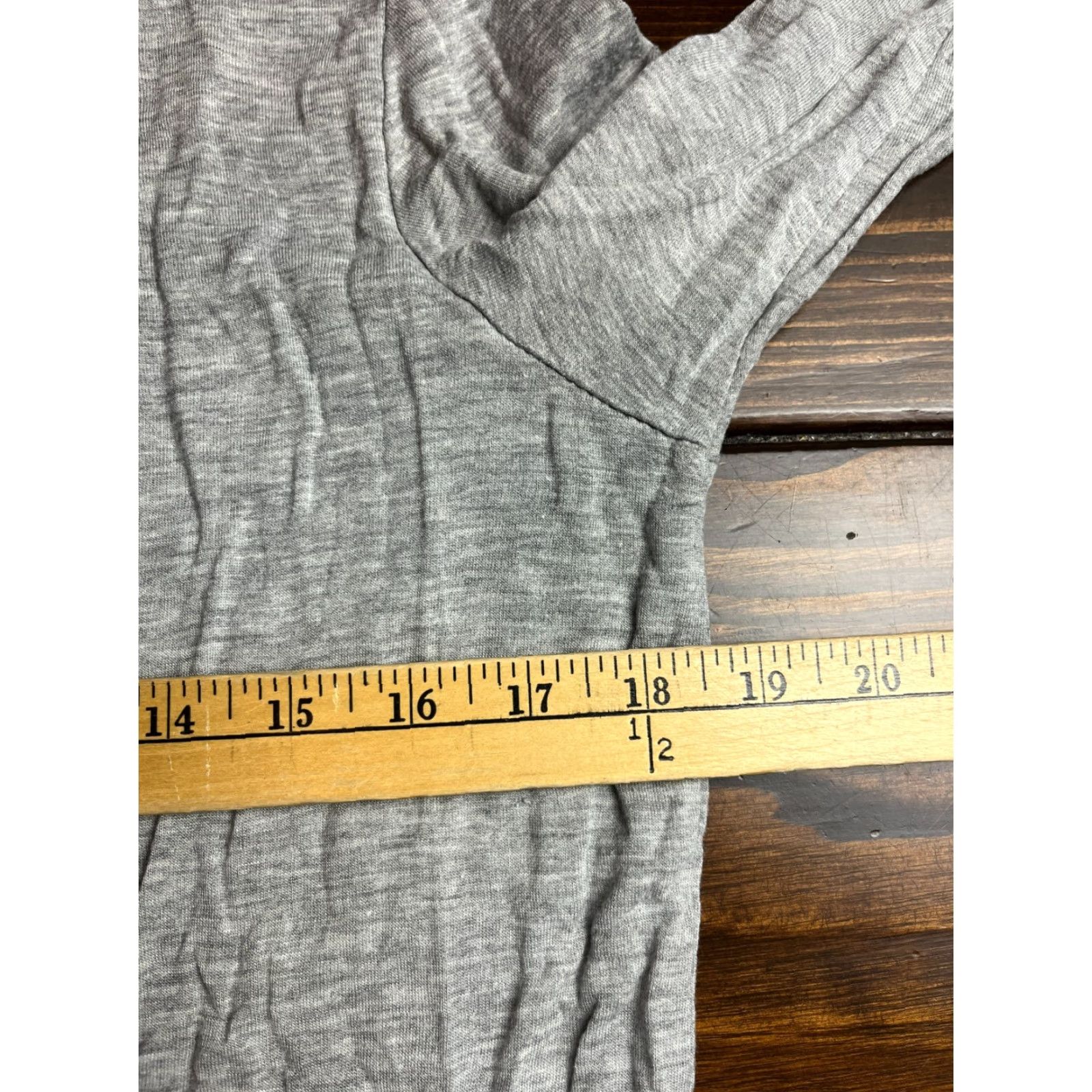 Vintage TABITHA WEBB Shirt, Women's XS Gray Long Sleeve Sleepwear, Sleepshirt, Regular, Solid, Fall Spring Summer, Womens, Size XS Size XS / US 0-2 / IT 36-38 - 3 Thumbnail
