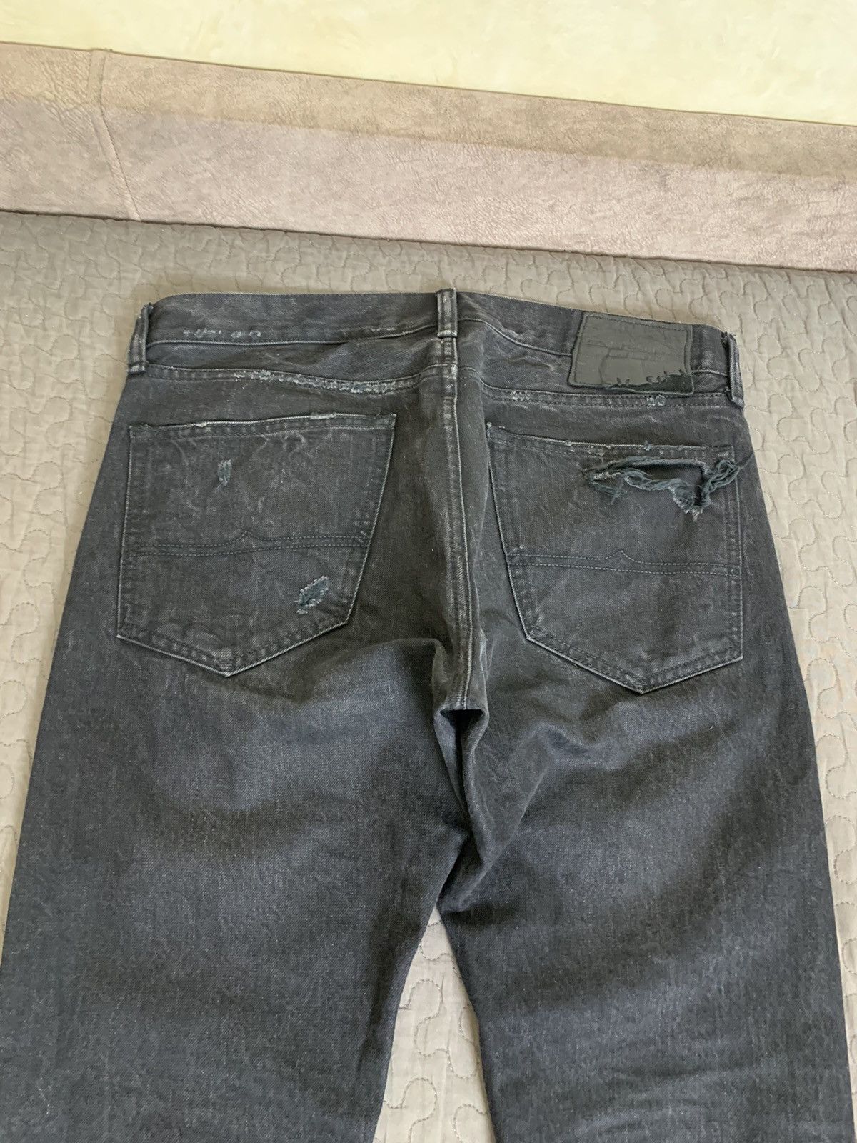 Denim & Supply Ralph Lauren × Ralph Lauren Denim & Supply Ralph Lauren Distressed Denim Slim Jeans Size US 32 / EU 48 - 16 Thumbnail