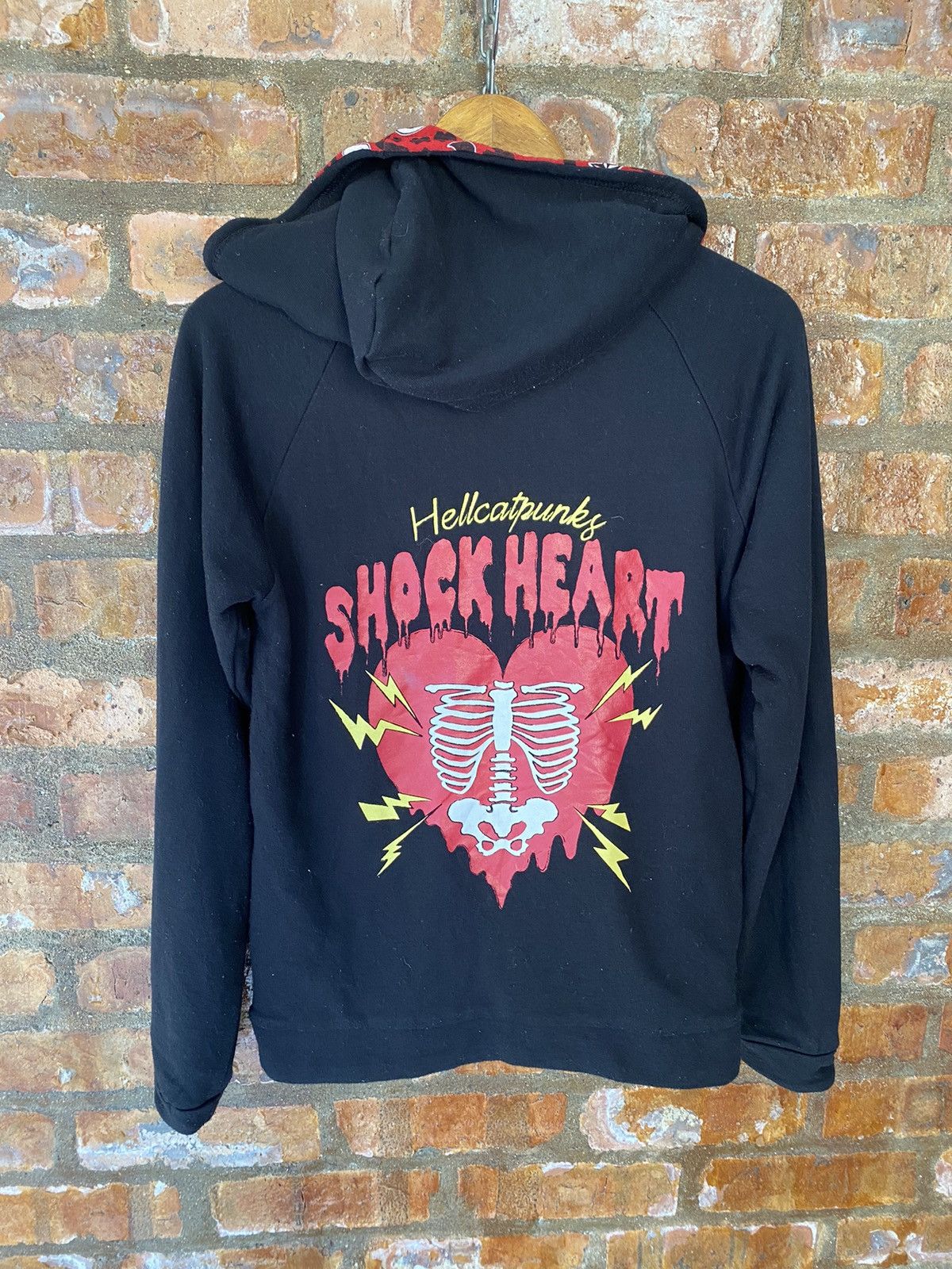 Japanese Brand 2000s Hell cat punk Sex Cross punk reversible hoodie Size M / US 6-8 / IT 42-44 - 18 Thumbnail