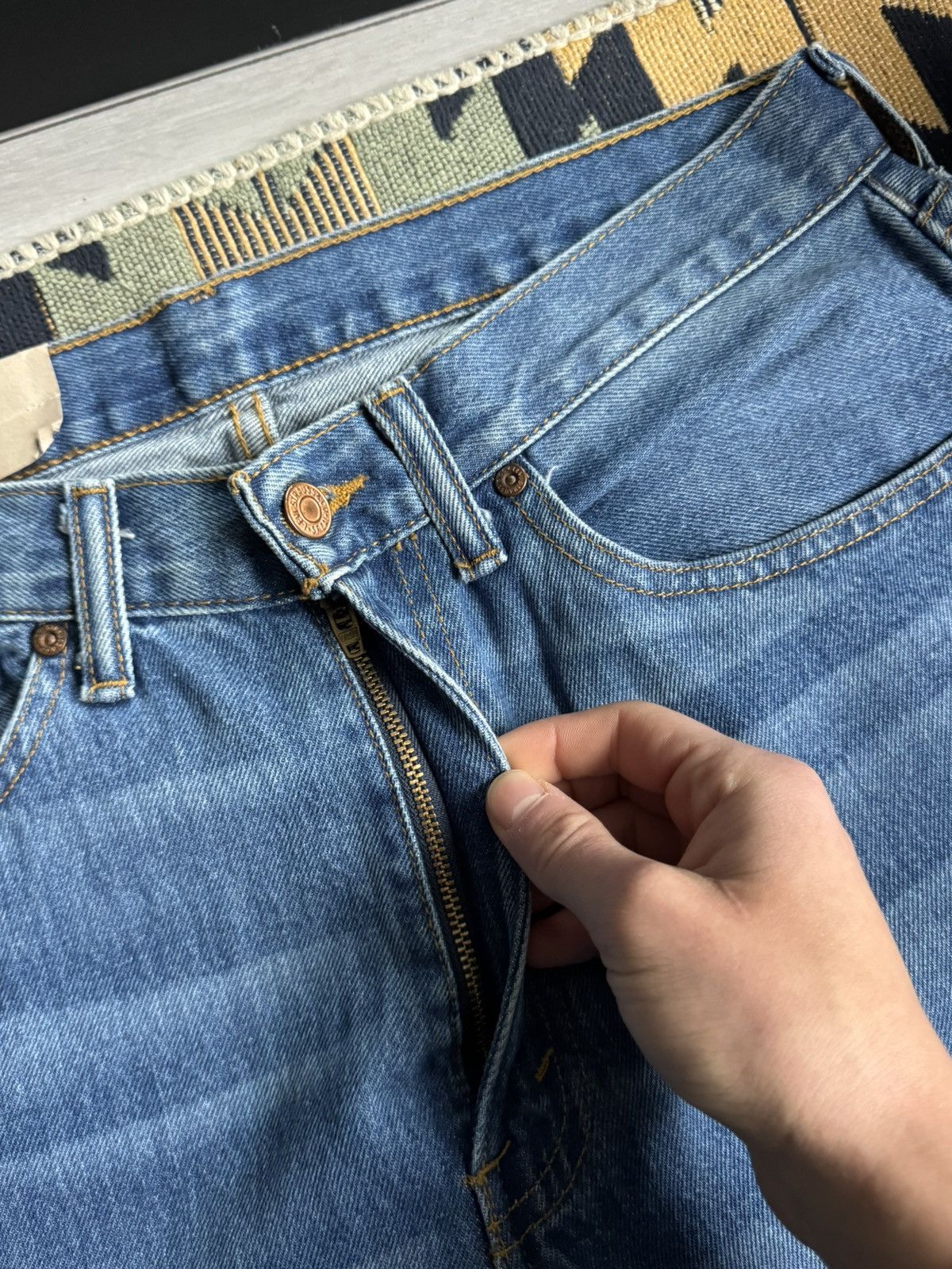 Levi's New! Levi’s 5050 Regular Fit Denim Jeans Size US 34 / EU 50 - 10 Thumbnail