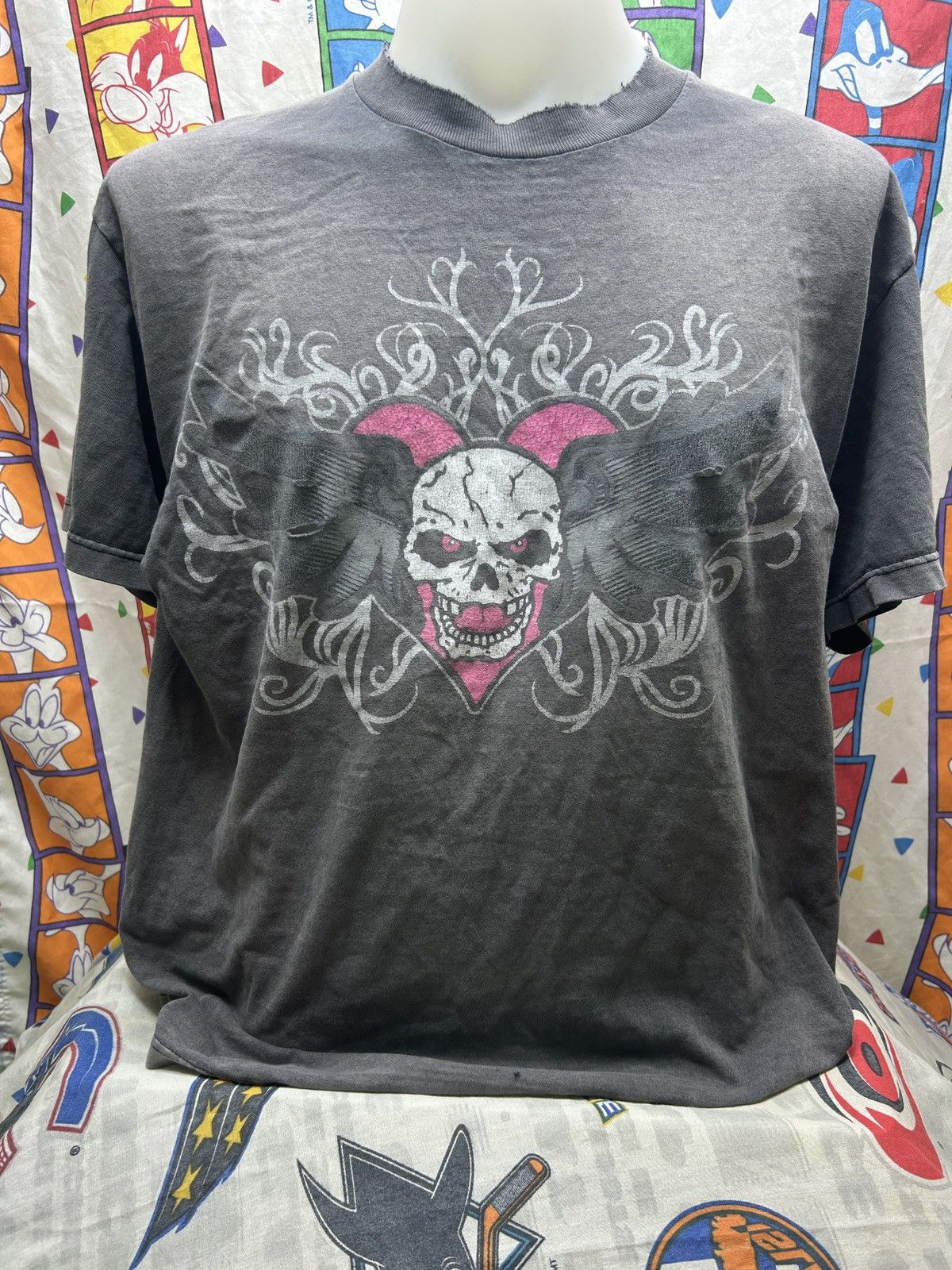 Vintage Vintage Bret Hart Hit Man 90s T-Shirt Size L Size US L / EU 52-54 / 3 - 1 Thumbnail