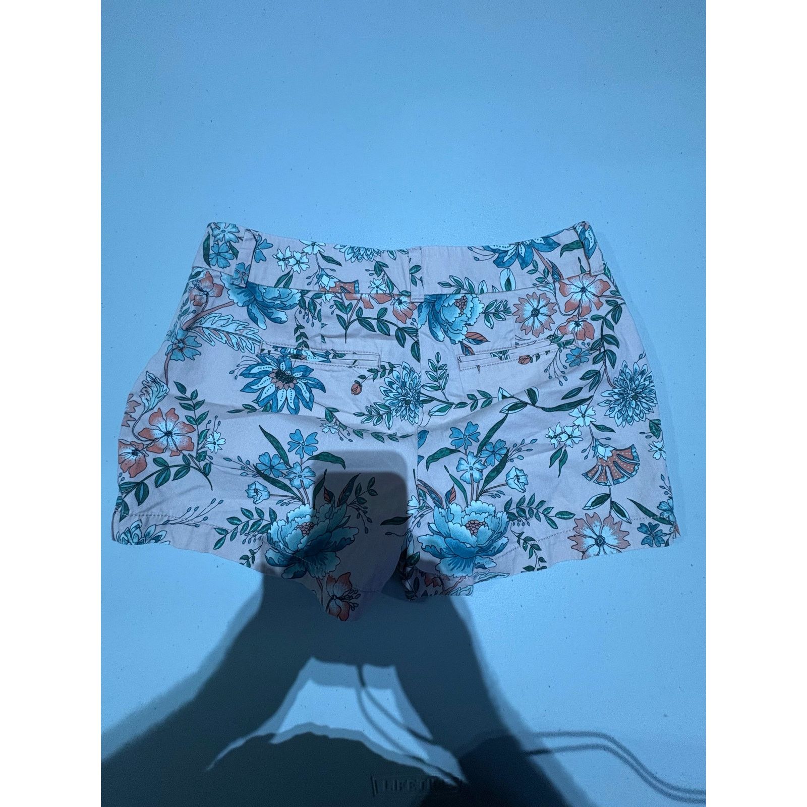 Loft LOFT Outlet Women’s Floral Riviera Shorts Pink Blue Size 4 Size 27" / US 4 / IT 40 - 3 Thumbnail