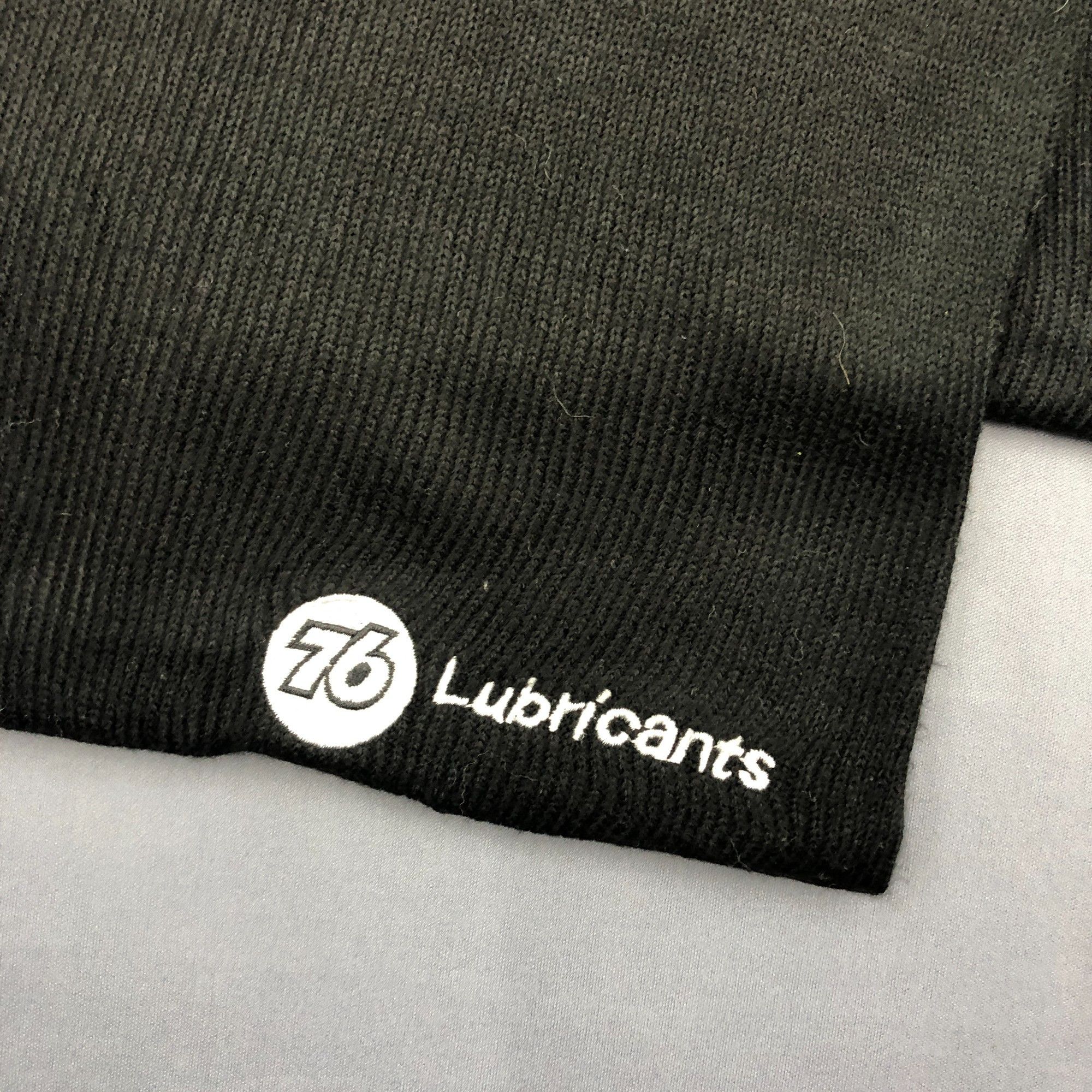 Japanese Brand Vintage 76 Union Infinity Scarf Racing Ribbed Wool Scarves. Size ONE SIZE - 5 Thumbnail