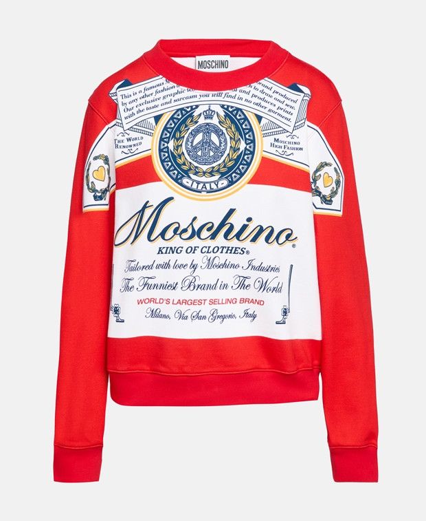 Moschino Sweatshirt Size 4XL / US 24-26 - 1 Thumbnail