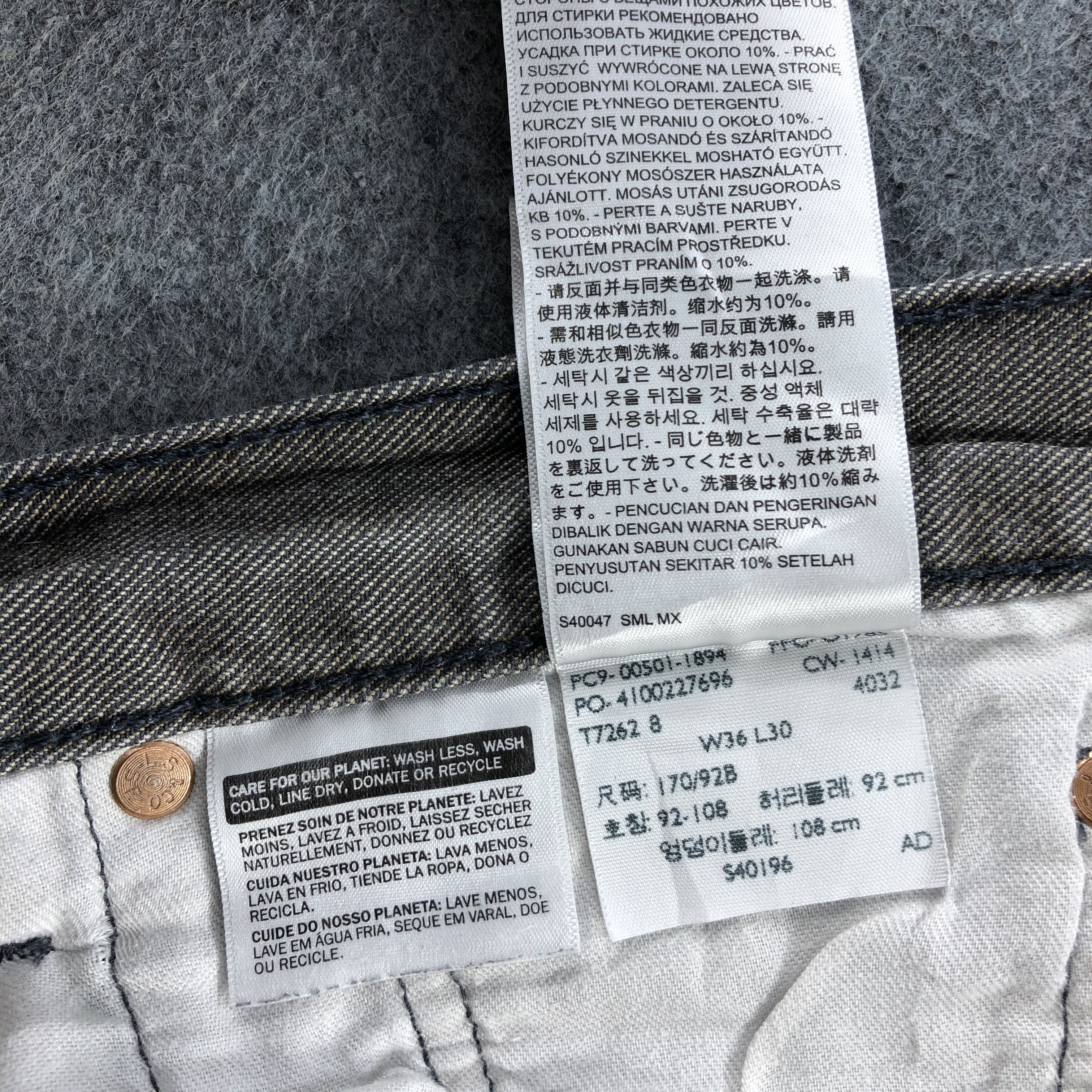 Levi's Vintage Levis 501 Earth Tone Jeans-JM1015 Size US 36 / EU 52 - 12 Thumbnail