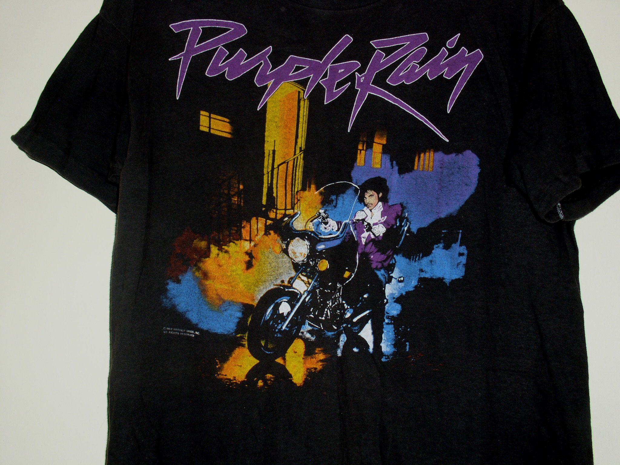 Prince Prince Concert Shirt Vintage 1984 Purple Rain Single Stitch Size US L / EU 52-54 / 3 - 3 Thumbnail