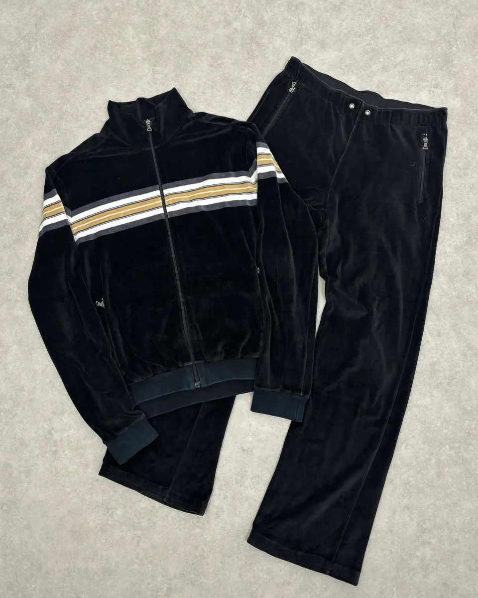 Prada AW2008 Prada Black Zip-up Sweater & Pants Tracksuit Size US 32 / EU 48 - 1 Thumbnail