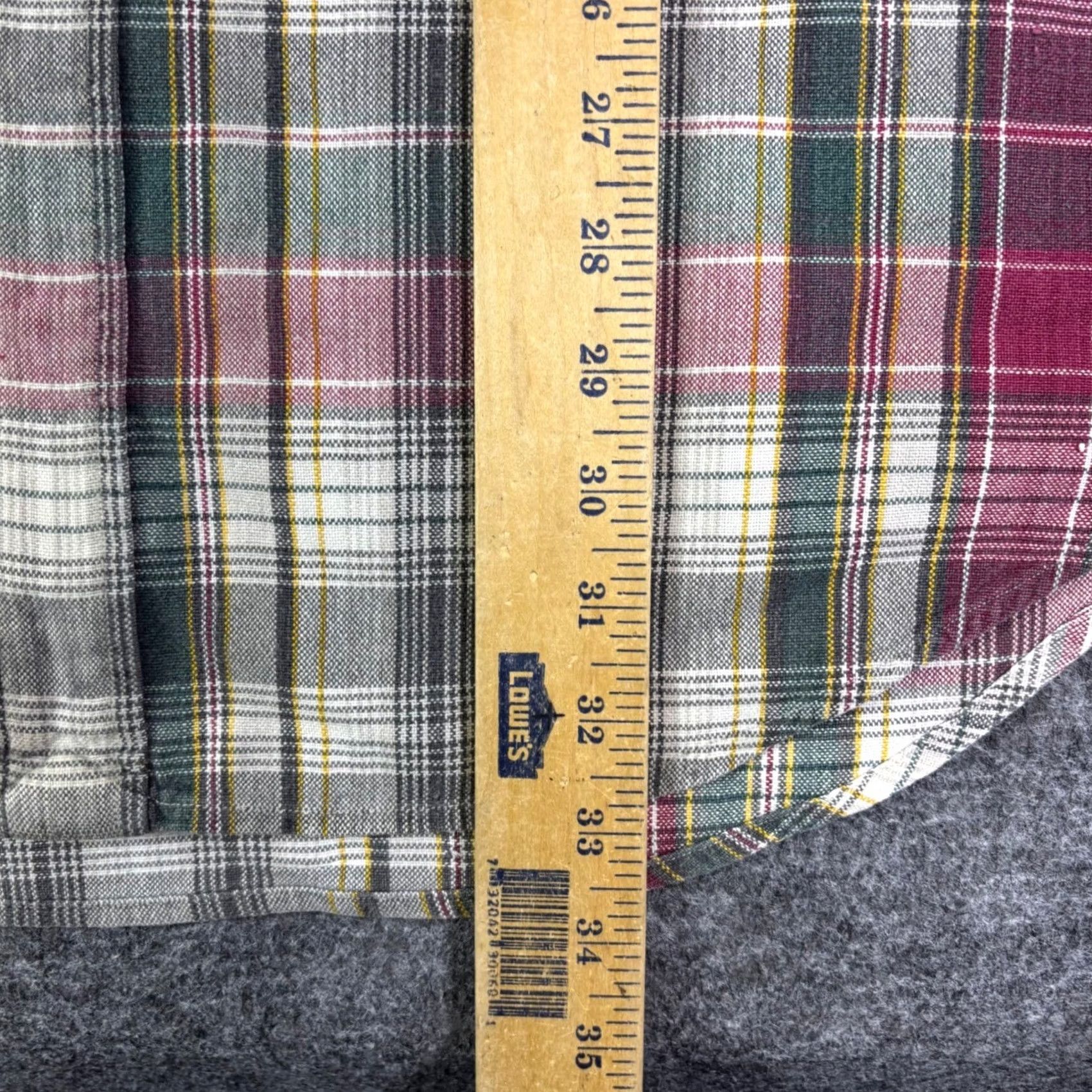 Polo Ralph Lauren Polo Ralph Lauren Lowell Sport Plaid Shirt Mens L Burgundy Green Cotton Buttons Embroidered Collared Long Sleeve Vintage No Size US L / EU 52-54 / 3 - 4 Thumbnail