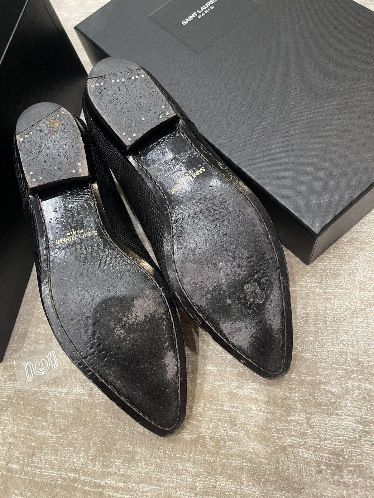 Hedi Slimane × Saint Laurent Paris FW 2017 derbies / palladium Size US 10 / EU 43 - 9 Thumbnail