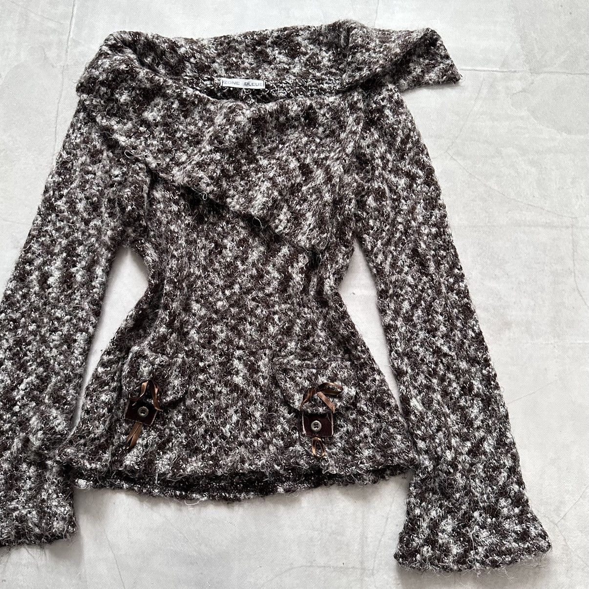 Hysteric Glamour × Undercover Gothic Zone Bleue France Sweater LGB Sarah Pacini Vibe Size M / US 6-8 / IT 42-44 - 2 Thumbnail