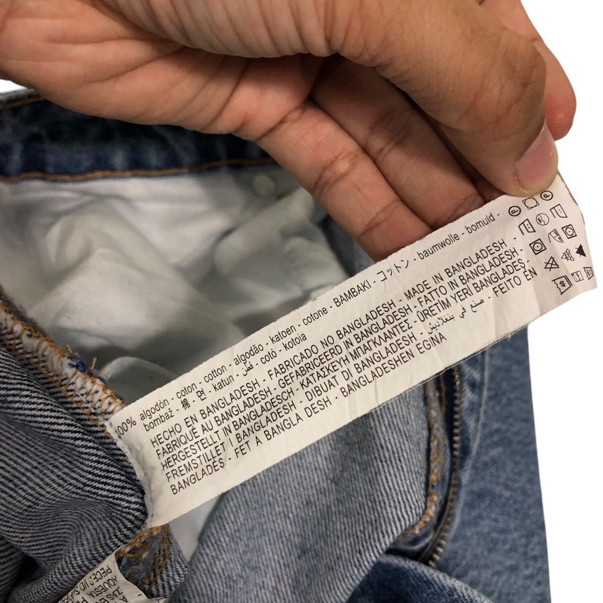 Japanese Brand 📌Vintage Denim Jeans Zara Ballon Design Issey Miyake Size 34" / US 12 / IT 48 - 25 Thumbnail