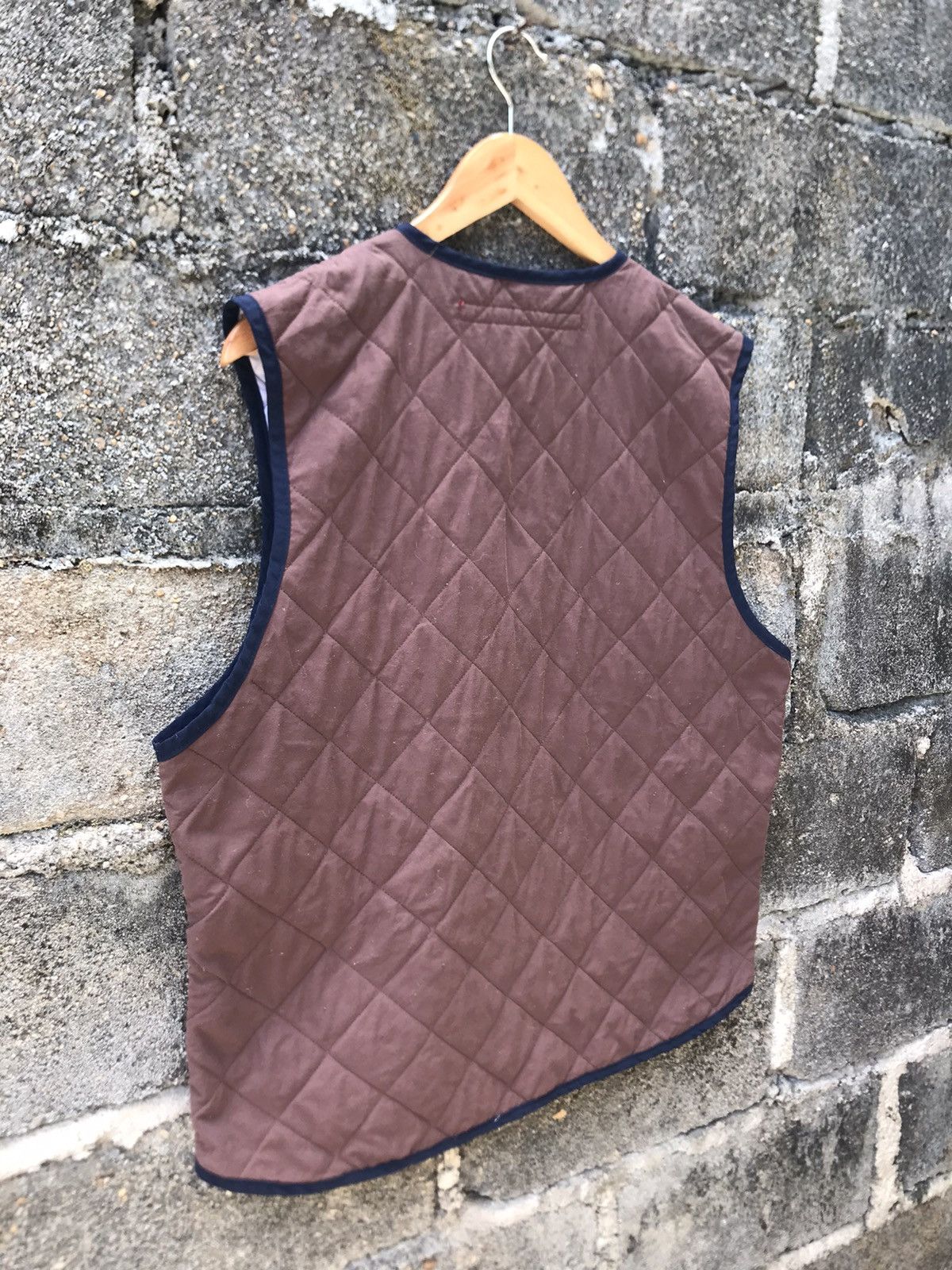 Split 🔥Vintage 90s Split Zip Quilted Vest- One Size Size US M / EU 48-50 / 2 - 7 Thumbnail
