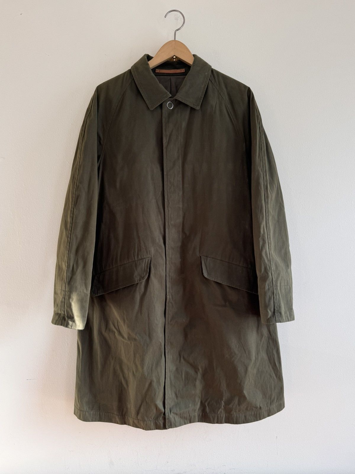 SCYE Scye Masterpiece and Co Waxed Cotton Coat Made in Japan M Size US M / EU 48-50 / 2 - 1 Thumbnail