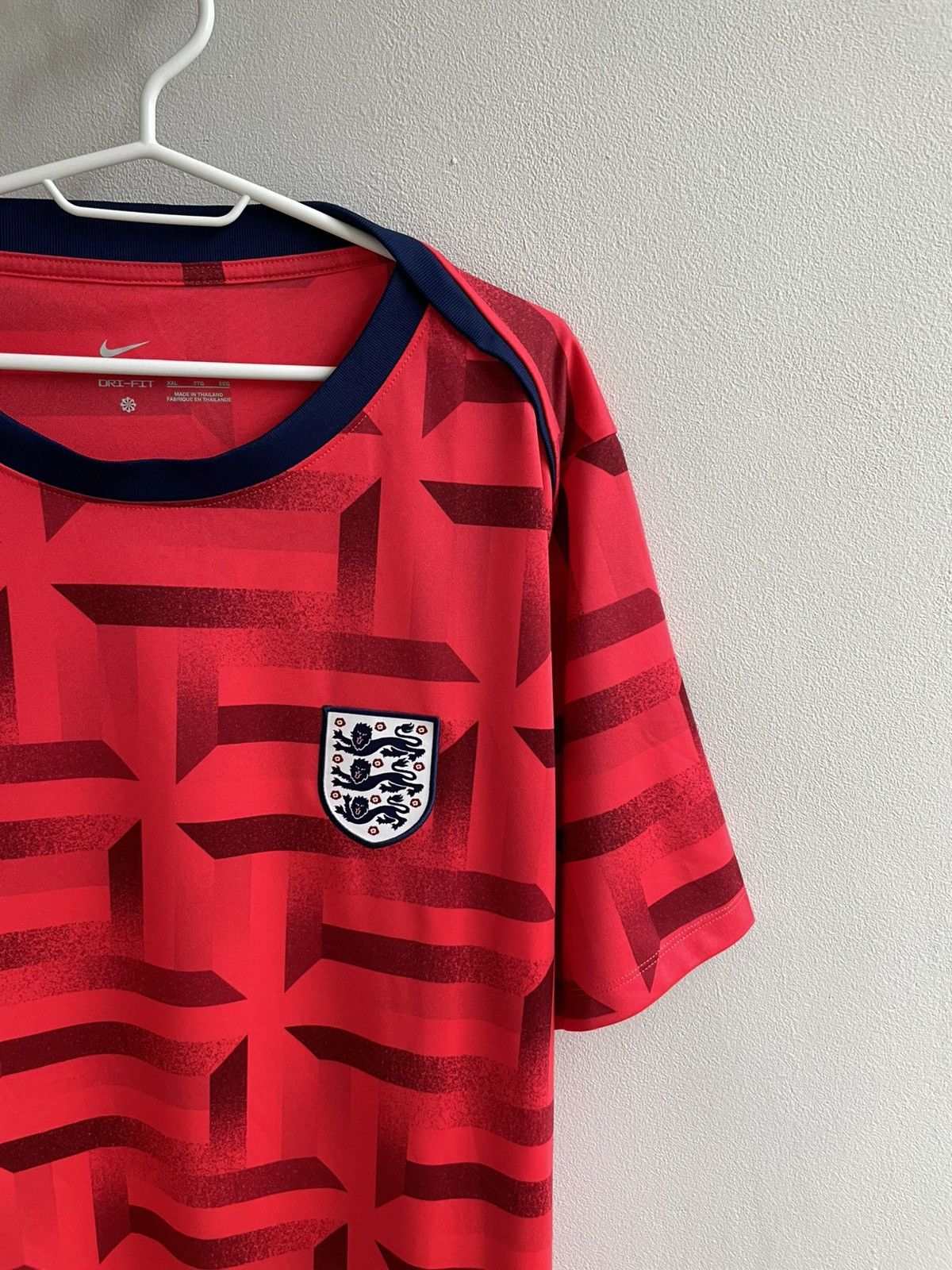 Vintage England 2023 2024 National Team Fotball Soccer Jersey Shirt Size US XXL / EU 58 / 5 - 4 Thumbnail