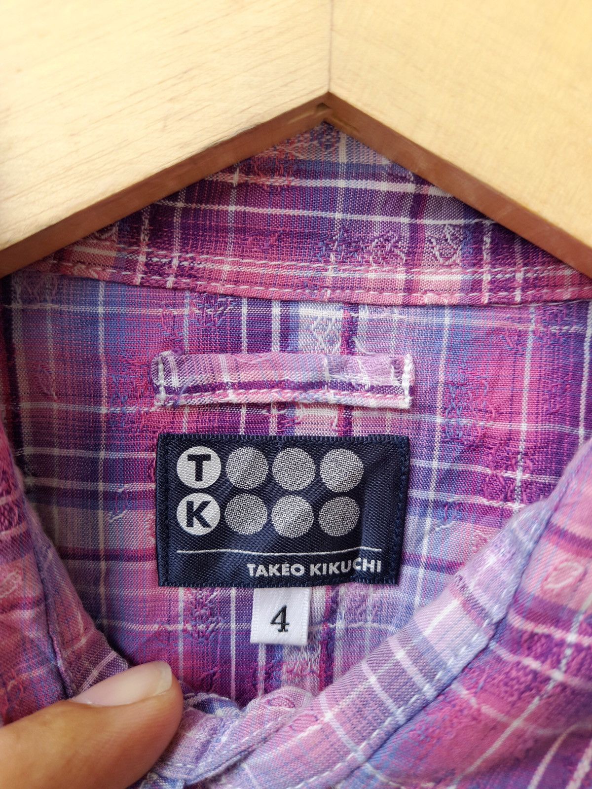 Takeo Kikuchi Takeo Kikuchi Button Up Classic Palid Japanese Y2k Style Size US M / EU 48-50 / 2 - 7 Thumbnail