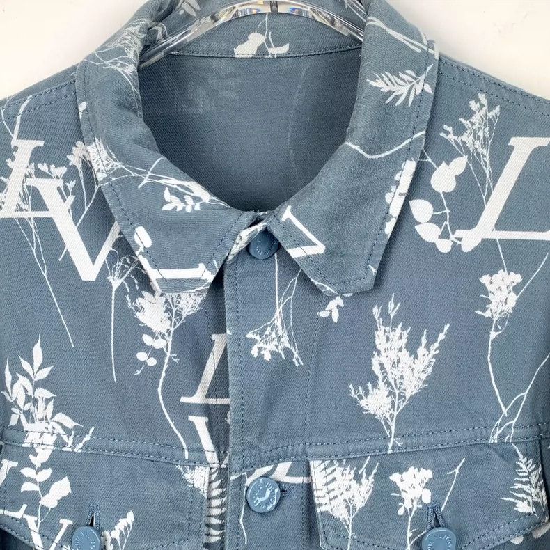 Louis Vuitton Louis Vuitton 22 blue logo floral print full-print cotton Size US M / EU 48-50 / 2 - 4 Thumbnail