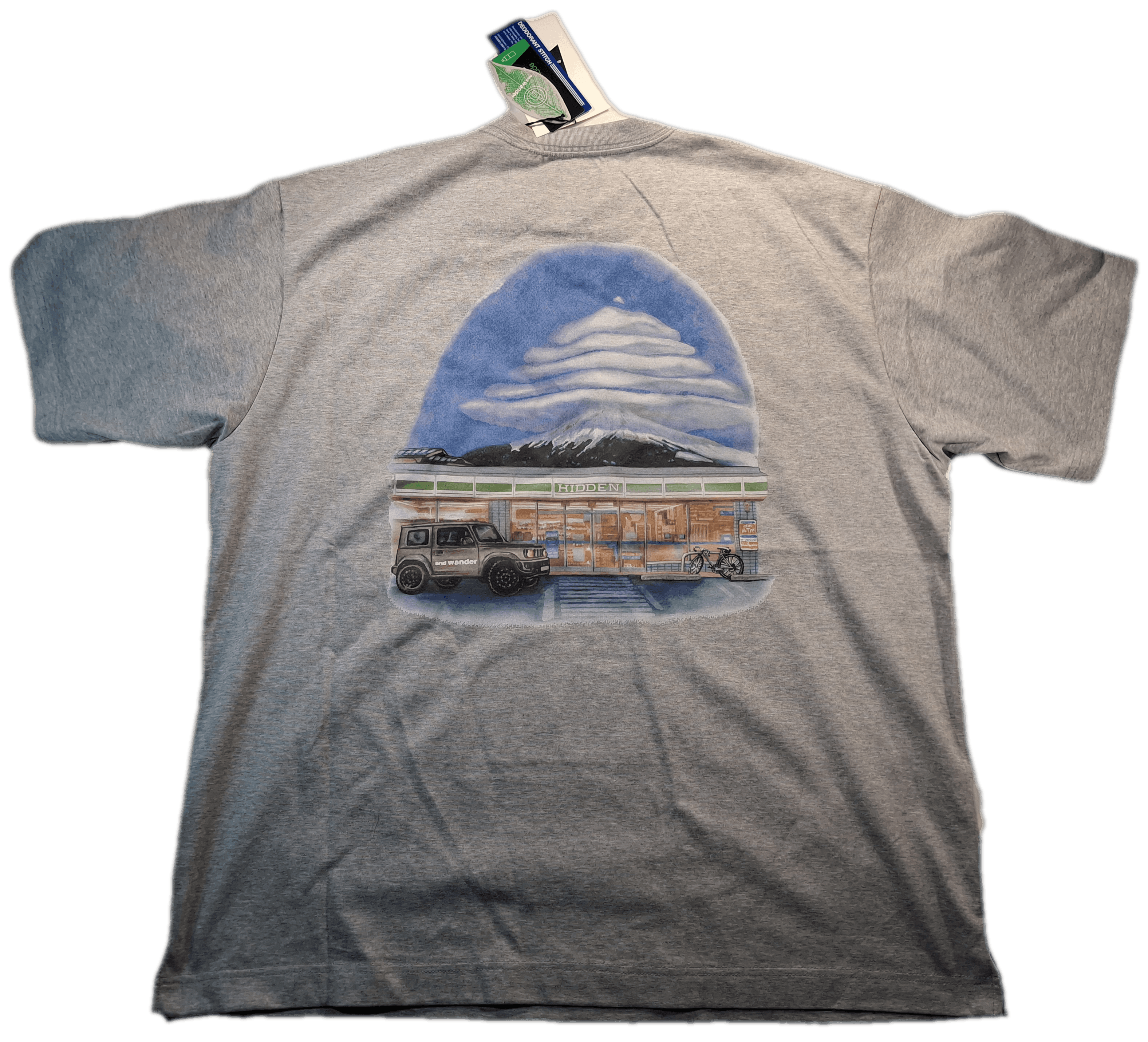 And Wander × HIDDEN Hidden NY x And Wander Mt. Fuji Lenticular Pocket T-Shirt Size US XXL / EU 58 / 5 - 2 Thumbnail