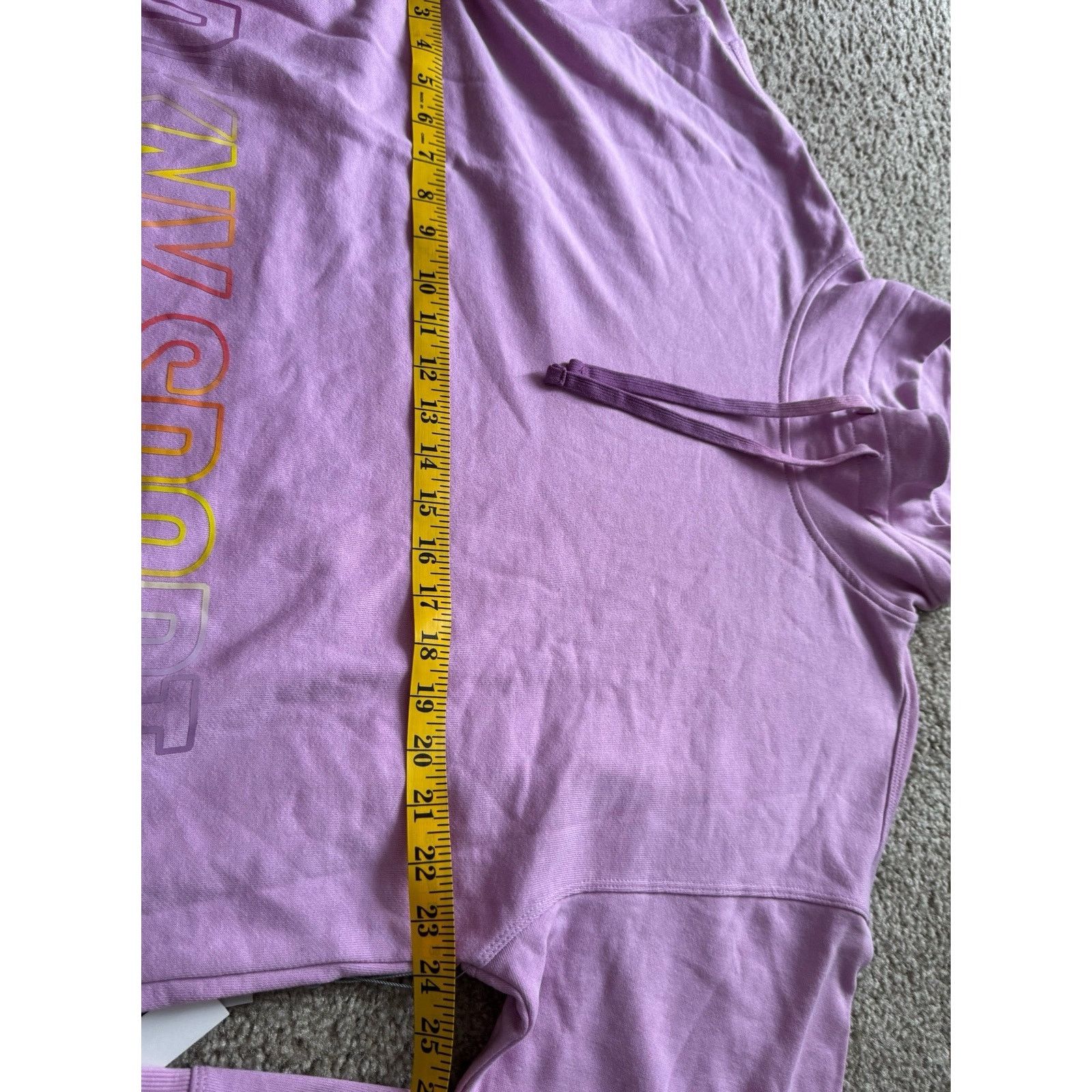 DKNY DKNY Sport Logo Funnel Neck Lilac Sweatshirt Women's X-Large Size XL / US 12-14 / IT 48-50 - 8 Thumbnail