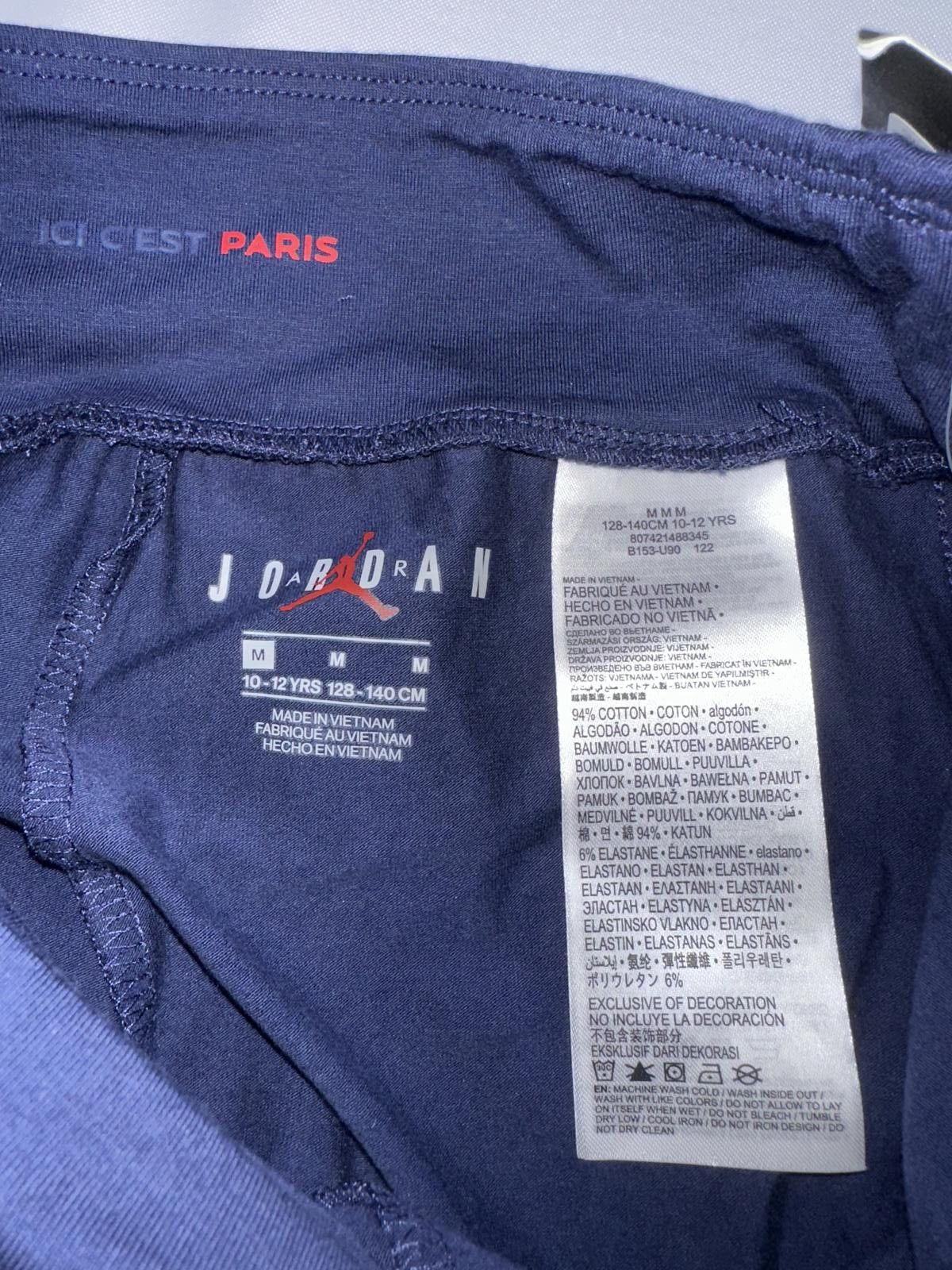 Designer Jordan Big Kids (Girl’s) Paris Saint Germain PSG Midnight Navy Leggings Size 24" / US 00 / IT 34 - 3 Thumbnail