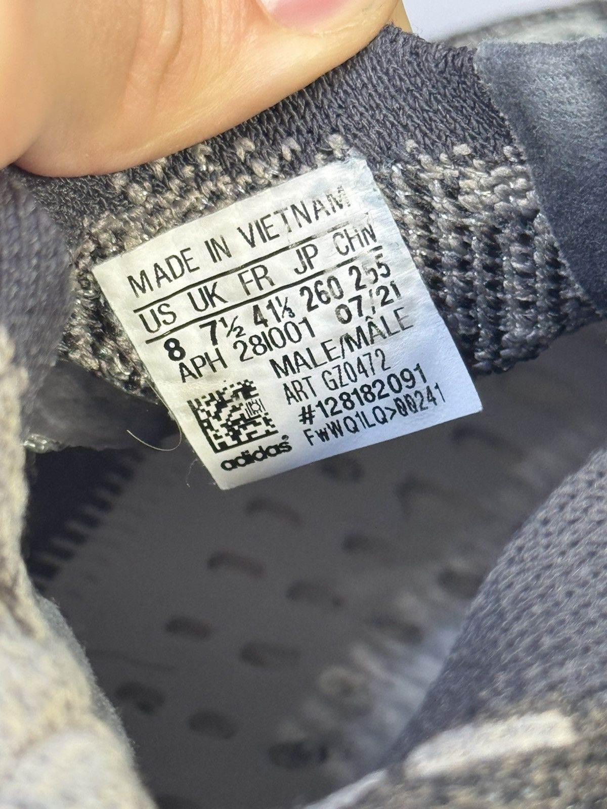 Adidas Adidas Yeezy Boost 380 “Stone Salt” 2021 Size US 8 / EU 41 - 8 Thumbnail