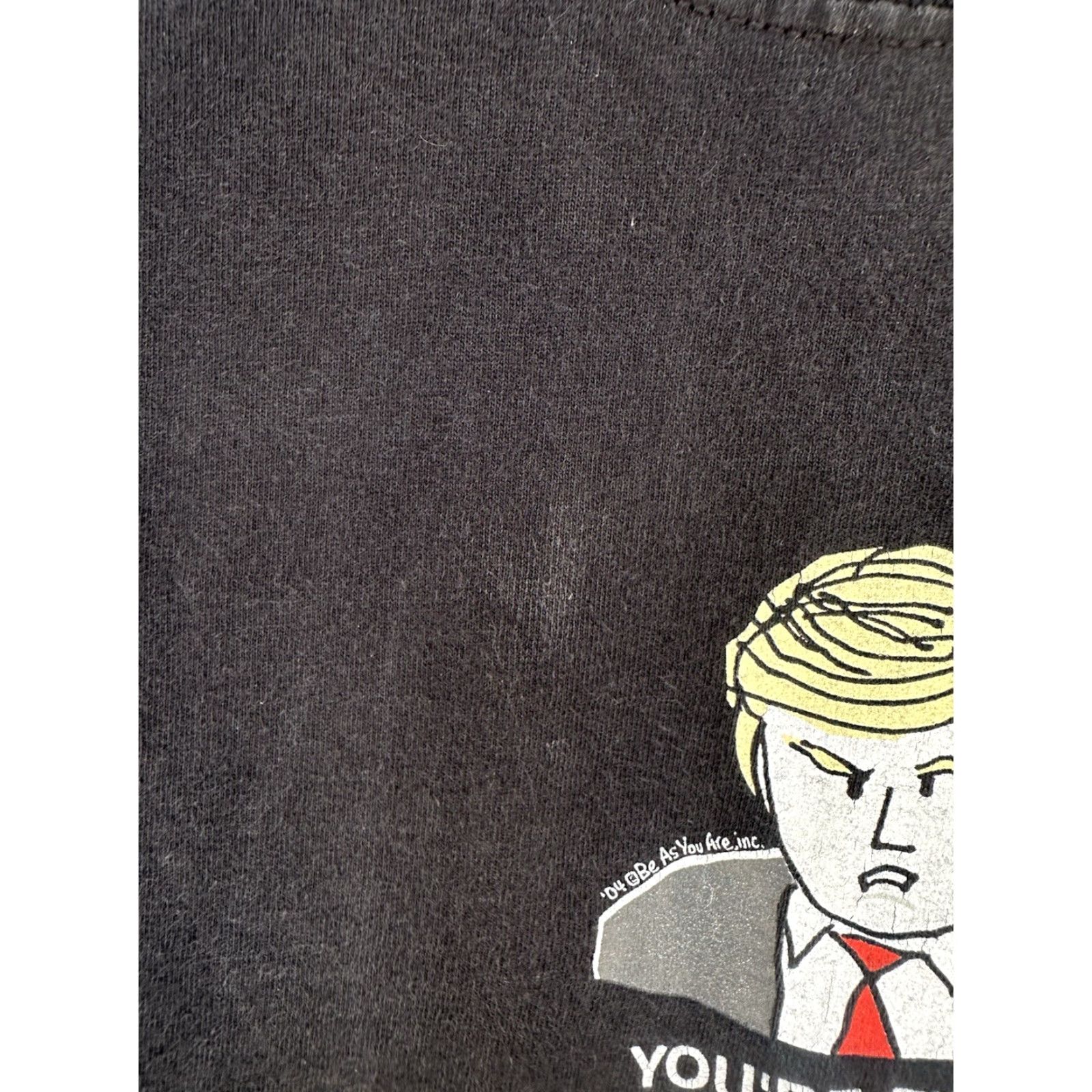 Vintage VINTAGE Donald Trump You’re Fired Mens L T-Shirt Black 2004 MAGA Shirt Size US L / EU 52-54 / 3 - 5 Thumbnail