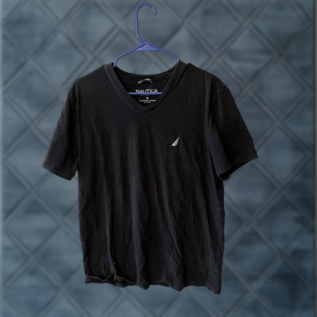Nautica Nautica Performance Tee Men's Stretch Polyester Blend Black T-Shirts Size M Size US M / EU 48-50 / 2 - 1 Thumbnail