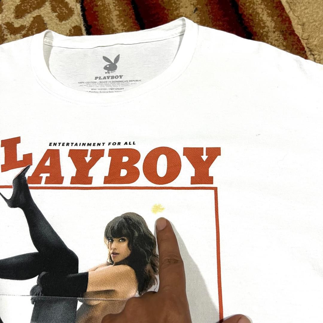 Naked & Famous Vintage Playboy Famous Porno Celebrities Naked T Shirt Size US L / EU 52-54 / 3 - 5 Thumbnail