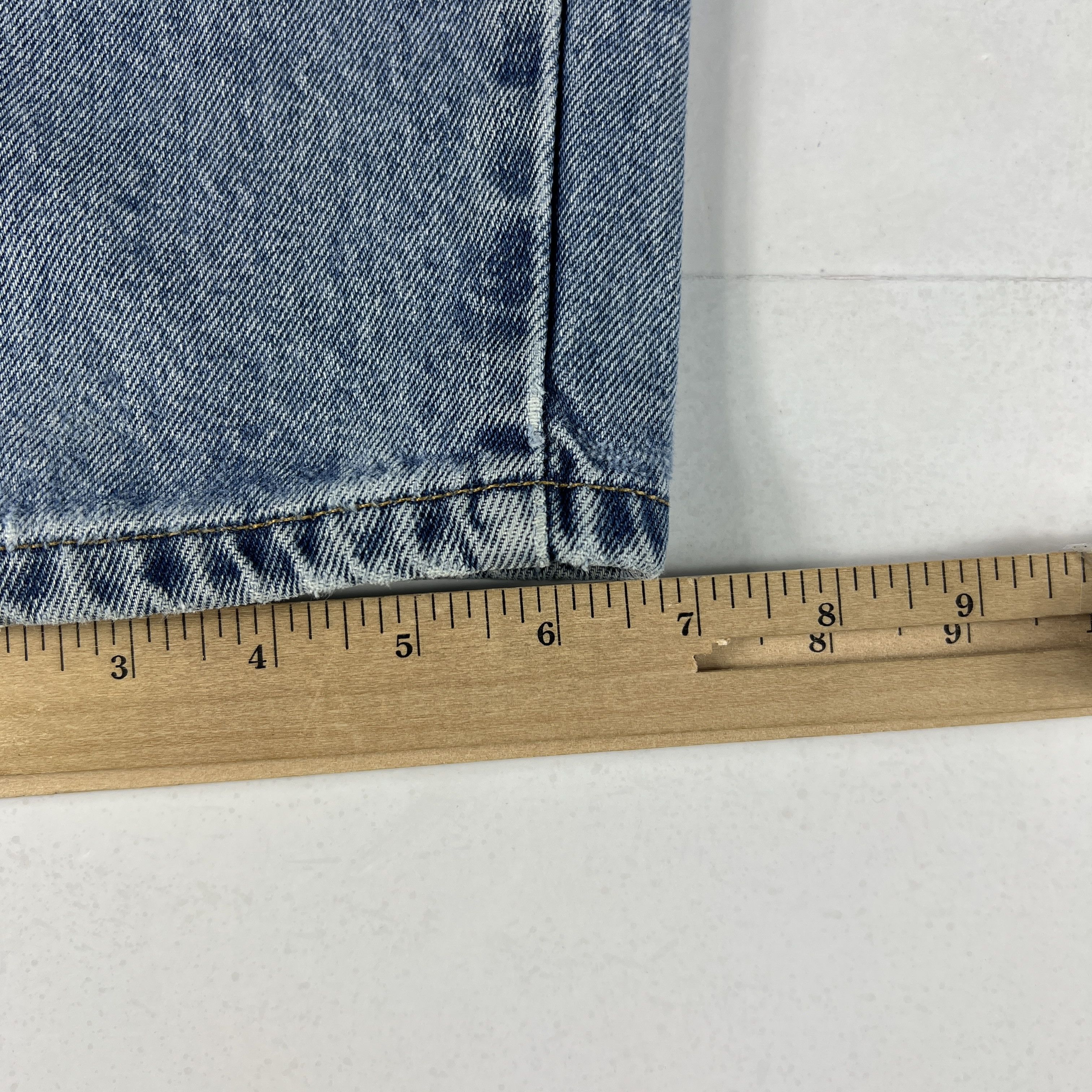 Levi's × Vintage Y2K Levi's Jeans 560 Comfort Loose Tapered Blue Faded Denim Size US 33 - 15 Thumbnail