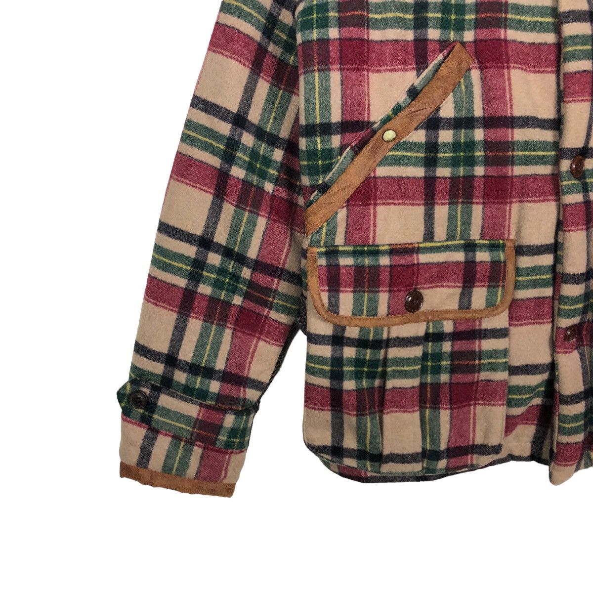Hysteric Glamour 🔥90’s Bomber Jacket Wangwano Japan Tartan Design Check Size US L / EU 52-54 / 3 - 4 Thumbnail