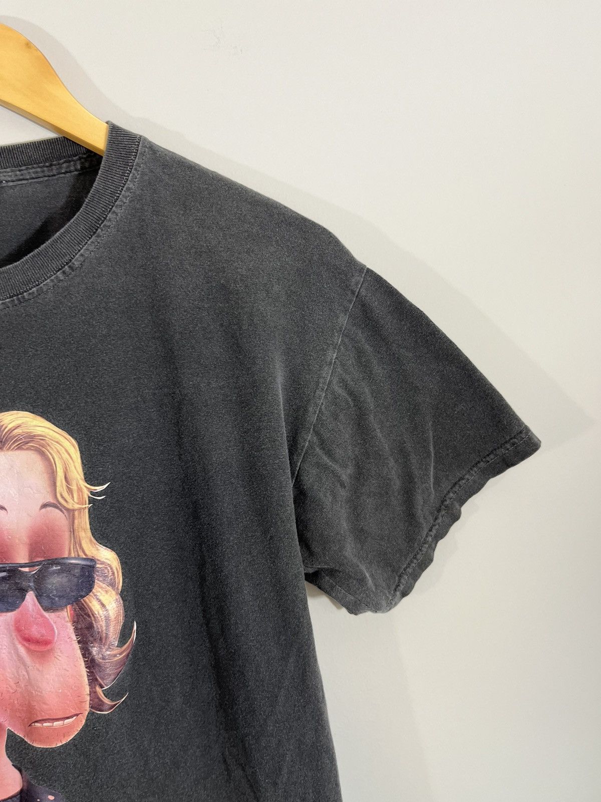 Vintage Faded Black Stay Lifted High Guy Drugs Tee Size US M / EU 48-50 / 2 - 5 Thumbnail