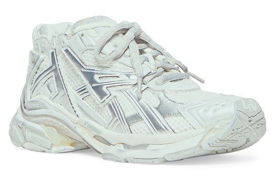 Balenciaga White Runner Sneakers Size US 14 / EU 47 - 2 Thumbnail