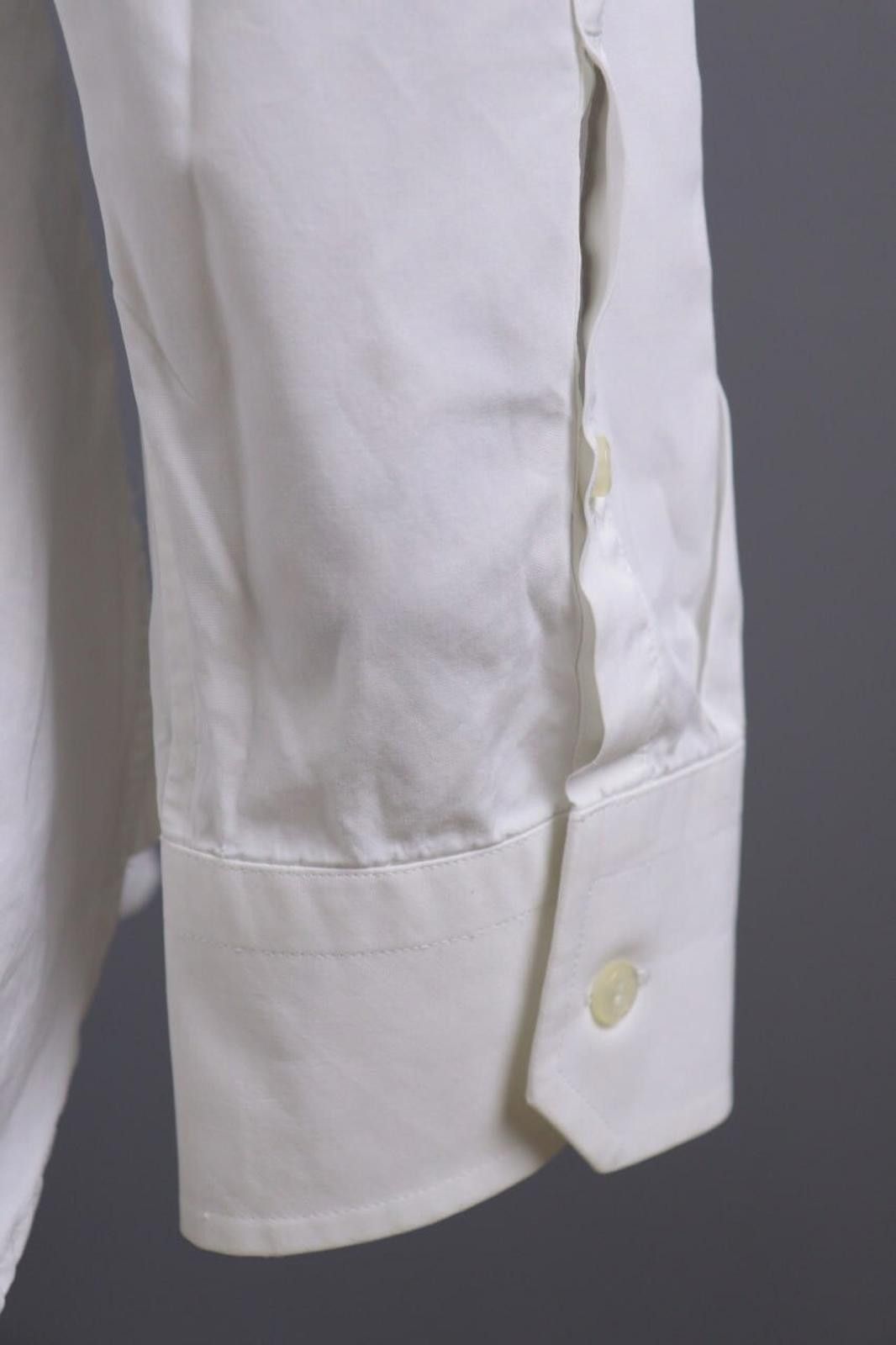 Designer Boggi Milano 2/120' Doppio Ritorto Shirt Size 44 Size US M / EU 48-50 / 2 - 10 Thumbnail