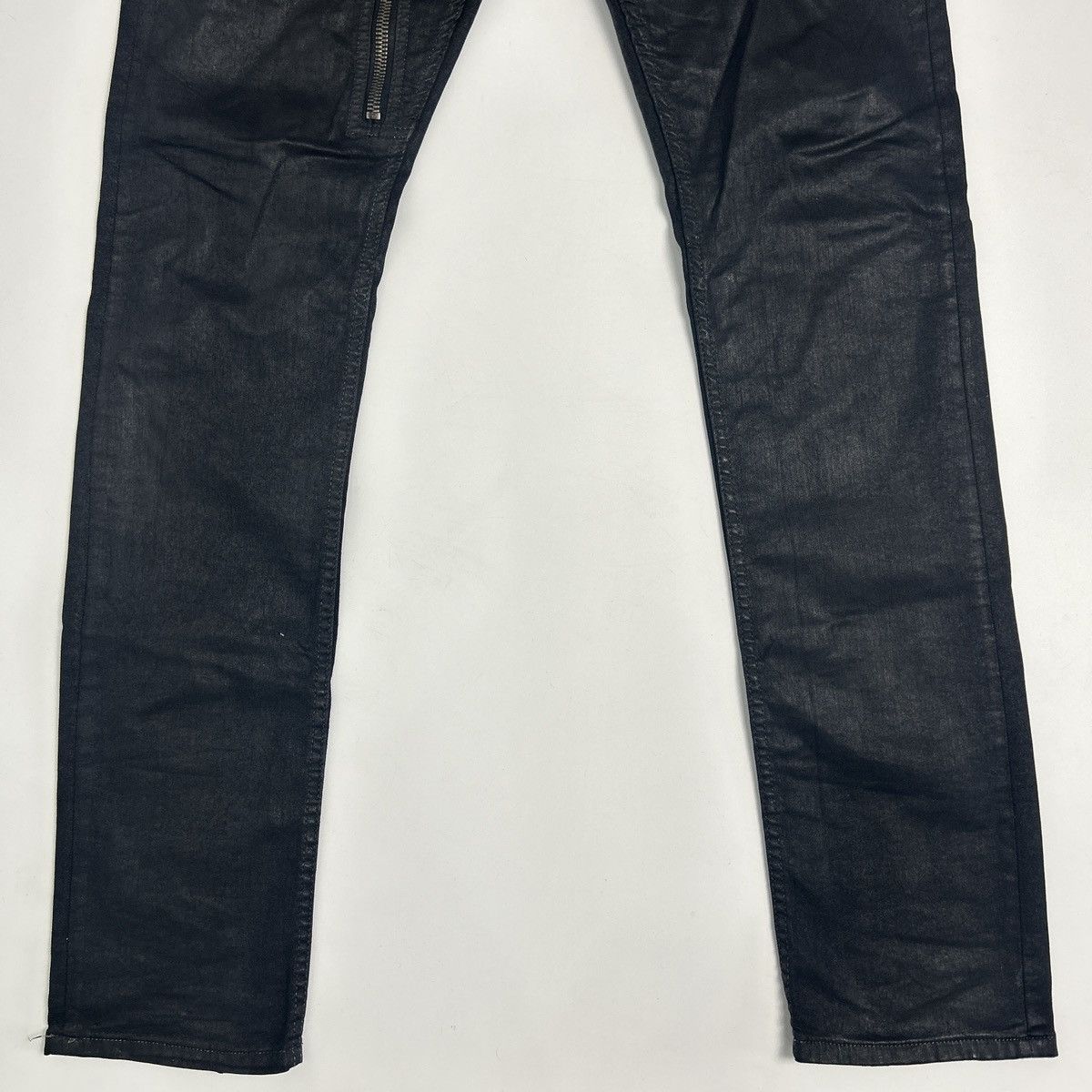 Rick Owens × Rick Owens Drkshdw RICK OWENS AIR CUT JEANS WAX Size US 32 / EU 48 - 4 Thumbnail