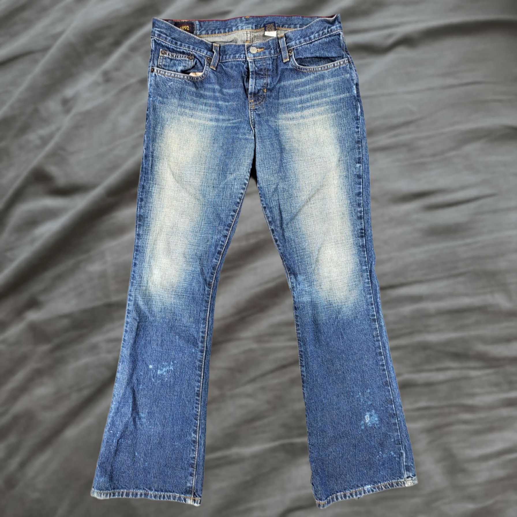 Vintage Y2K Abercrombie & Fitch Womens Jeans 4 Bootcut Low Rise 