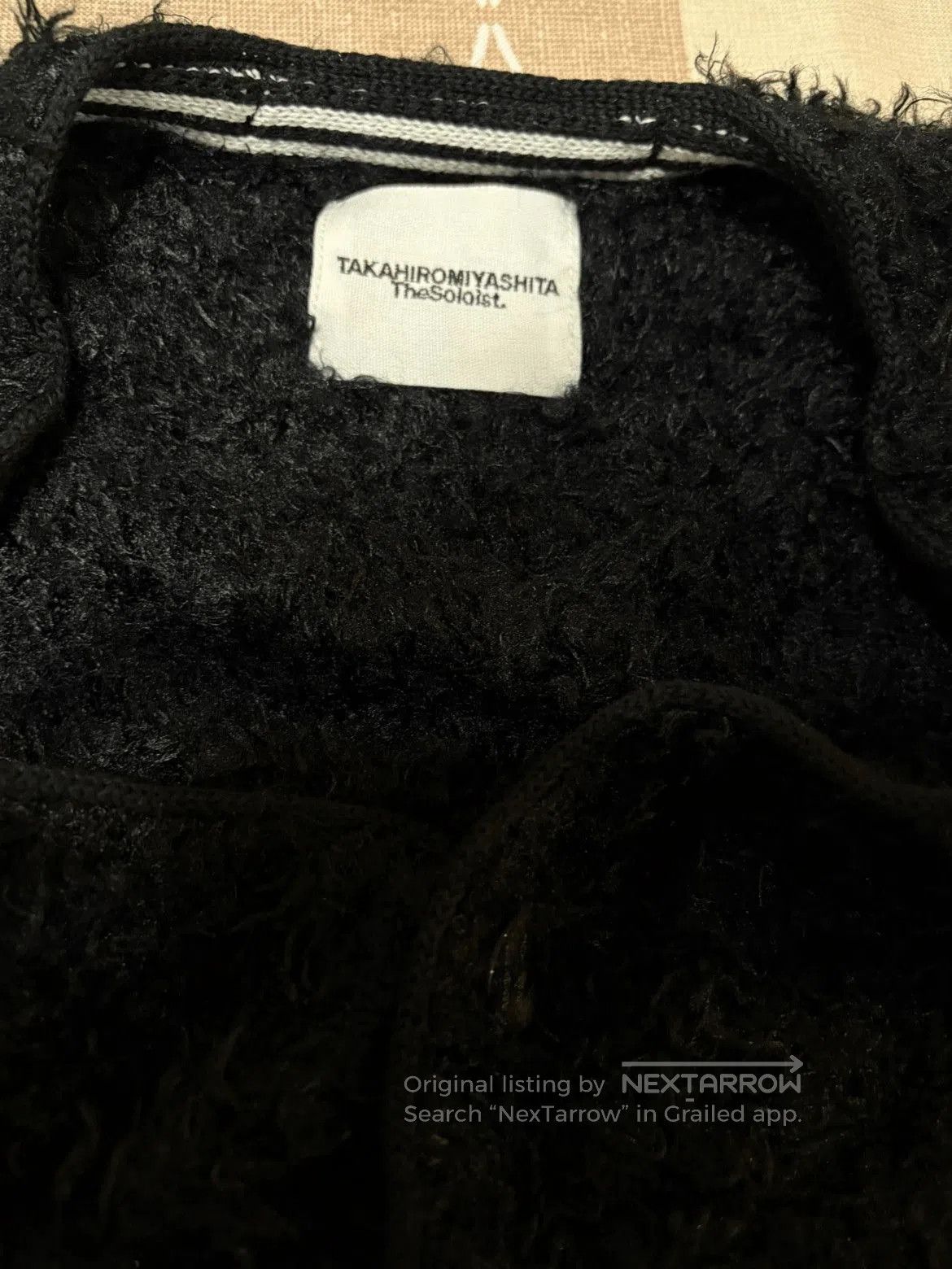 Takahiromiyashita The Soloist. Sz 46 Takahiromiyashita the Soloist 20SS Kust Cardigan. Size US S / EU 44-46 / 1 - 6 Thumbnail