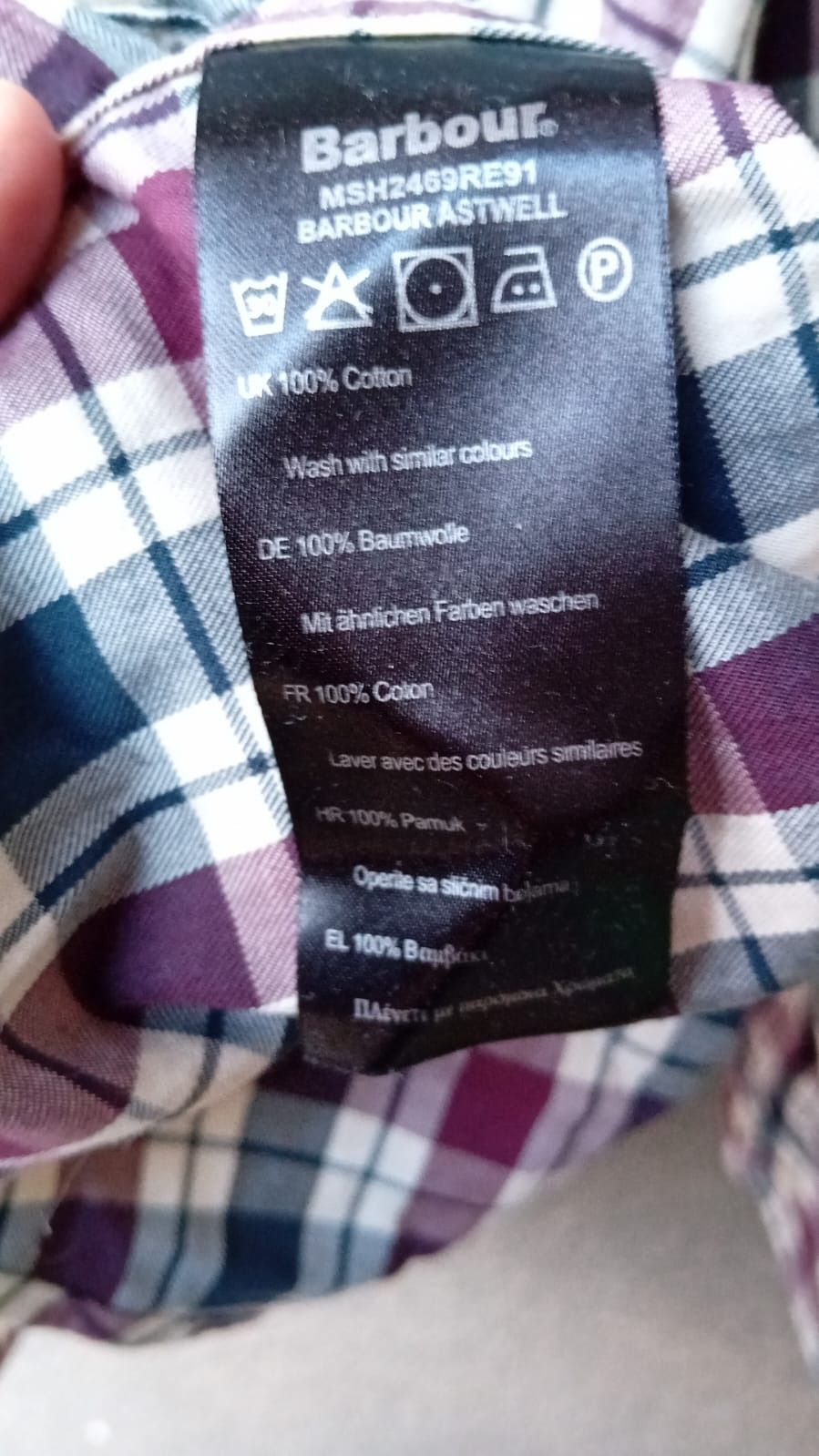 Barbour Barbour Regular Fit Astwell Shirt Palid sz XL Size US XL / EU 56 / 4 - 3 Thumbnail